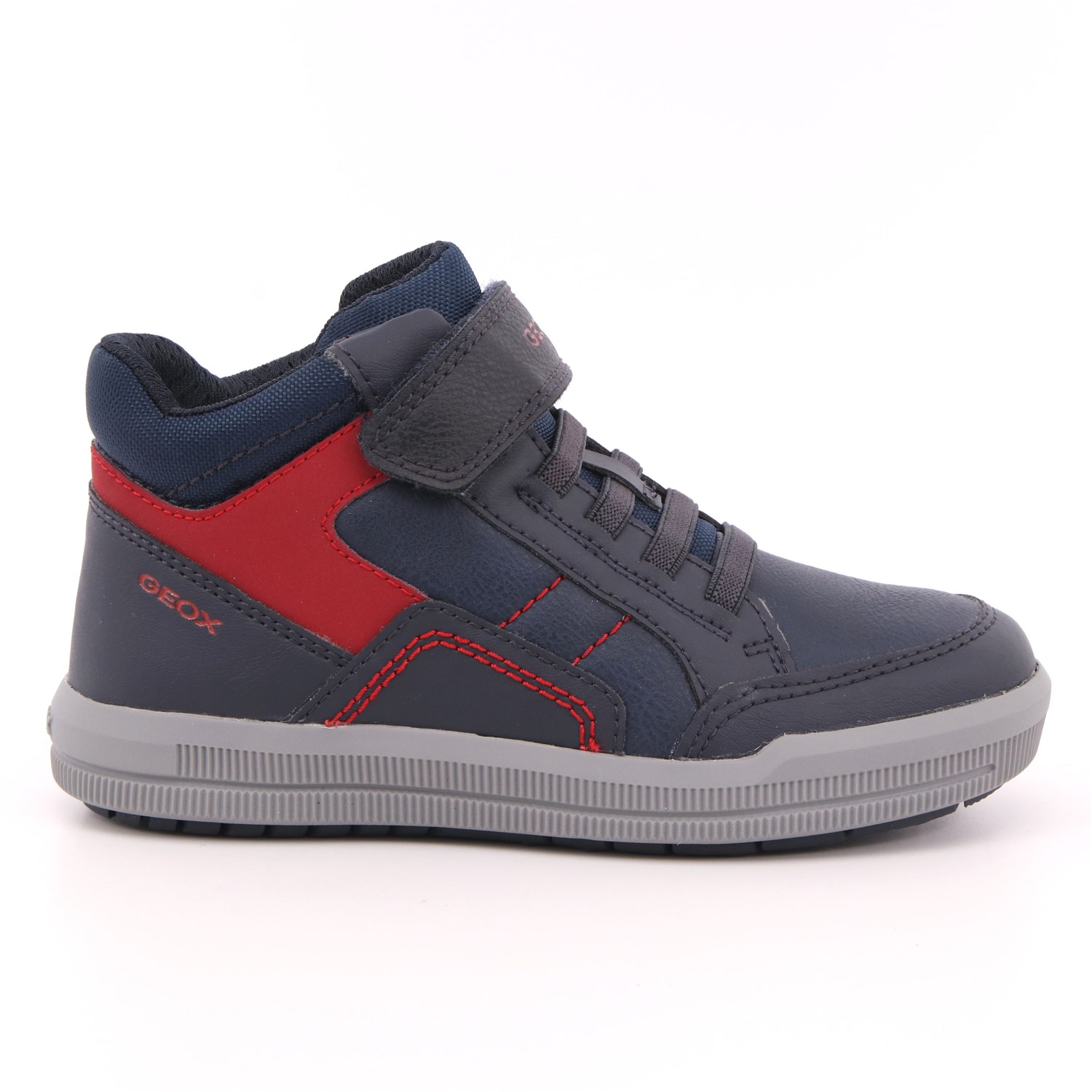 Scarpa Strappi + Elastico Geox Bambino Blu Scarpa Strappi + Elastico Geox Bambino Blu Scarpe 387 - J044AA