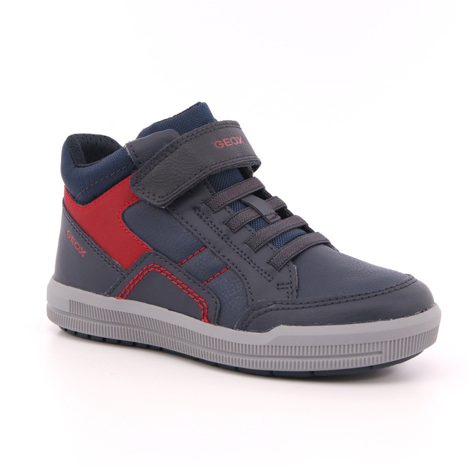 Scarpa Strappi + Elastico Geox Bambino Blu Scarpa Strappi + Elastico Geox Bambino Blu Scarpe 387 - J044AA