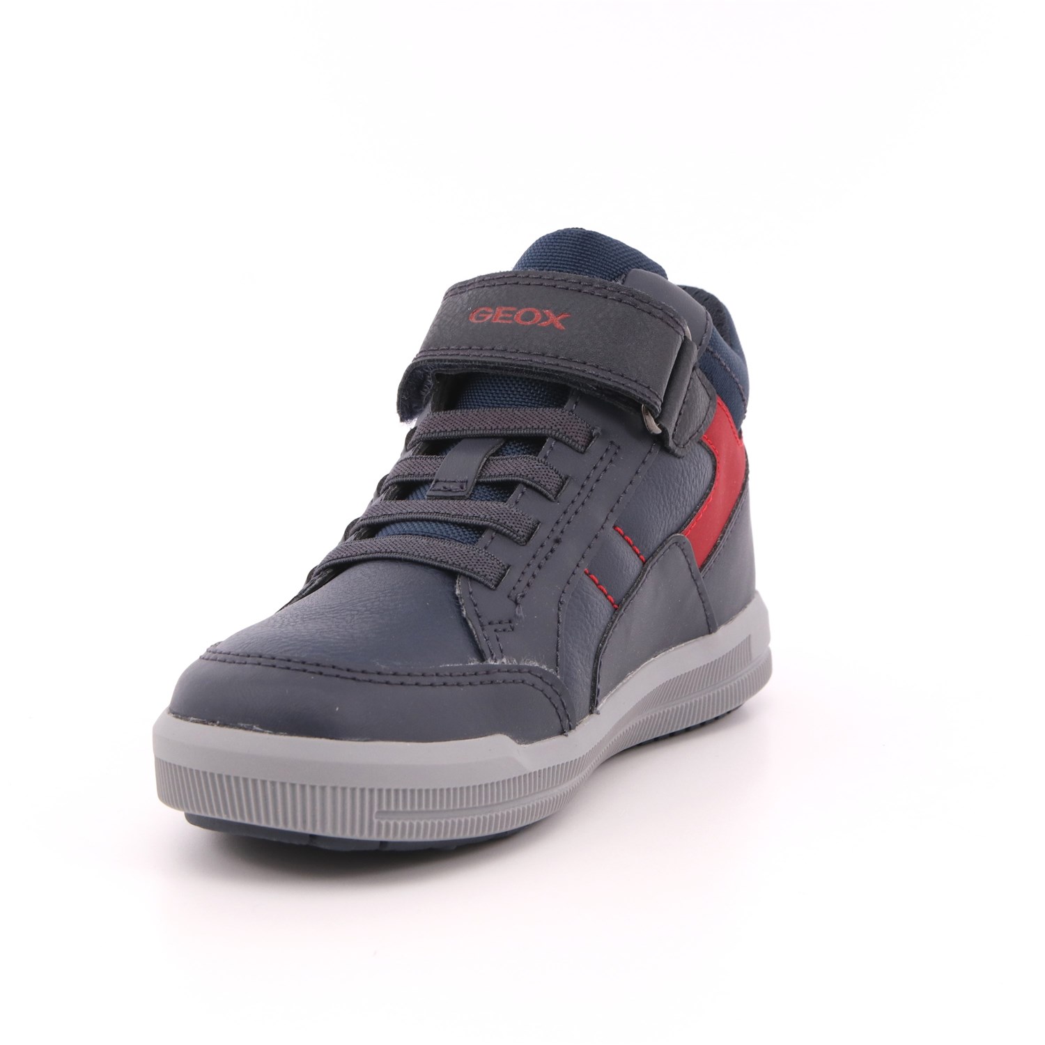 Scarpa Strappi + Elastico Geox Bambino Blu Scarpa Strappi + Elastico Geox Bambino Blu Scarpe 387 - J044AA