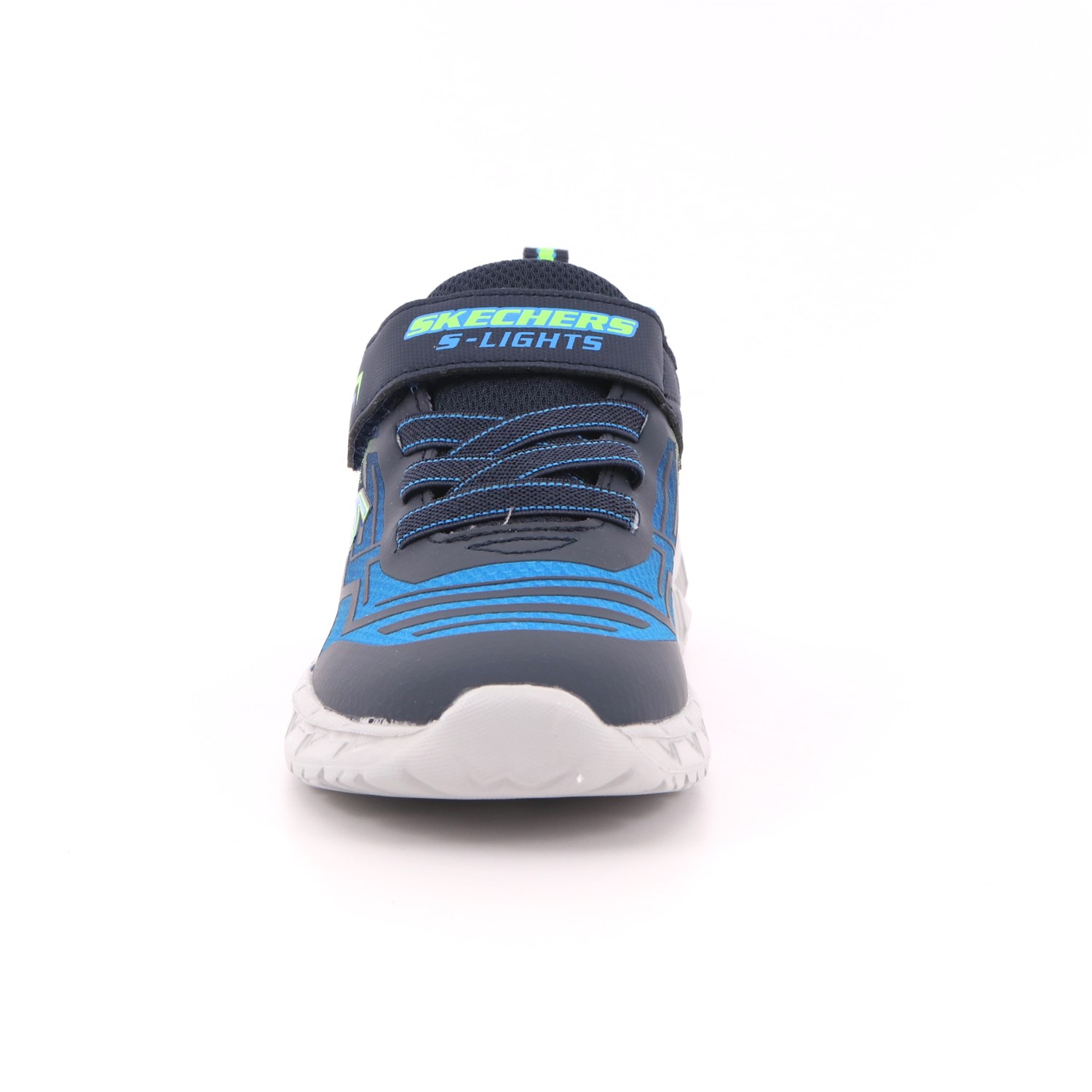 Scarpa Strappi + Elastico Skechers Bambino Azzurro Scarpa Strappi + Elastico Skechers Bambino Azzurro Scarpe 158 - 401500N