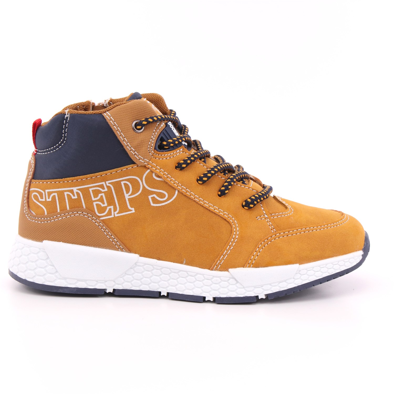 Scarpa Allacciata Docksteps Bambino Giallo Ocra Scarpa Allacciata Docksteps Bambino Giallo Ocra Scarpe 6 - CORTINA1