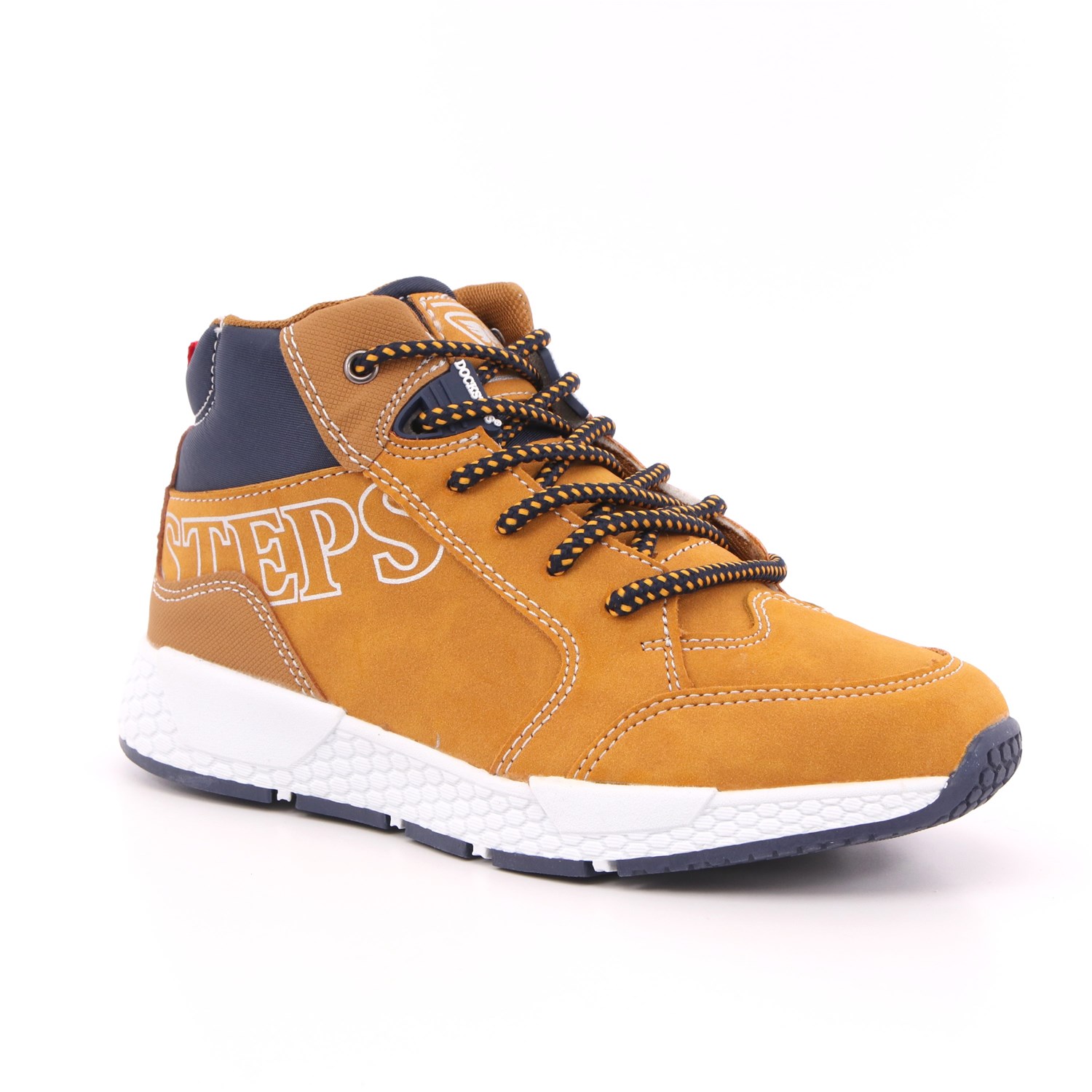 Scarpa Allacciata Docksteps Bambino Giallo Ocra Scarpa Allacciata Docksteps Bambino Giallo Ocra Scarpe 6 - CORTINA1