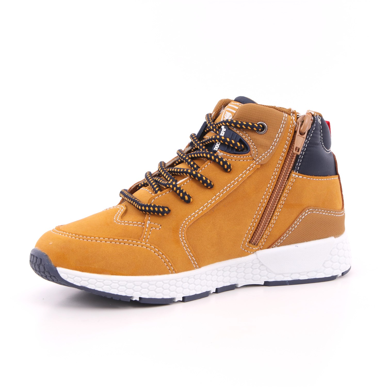 Scarpa Allacciata Docksteps Bambino Giallo Ocra Scarpa Allacciata Docksteps Bambino Giallo Ocra Scarpe 6 - CORTINA1