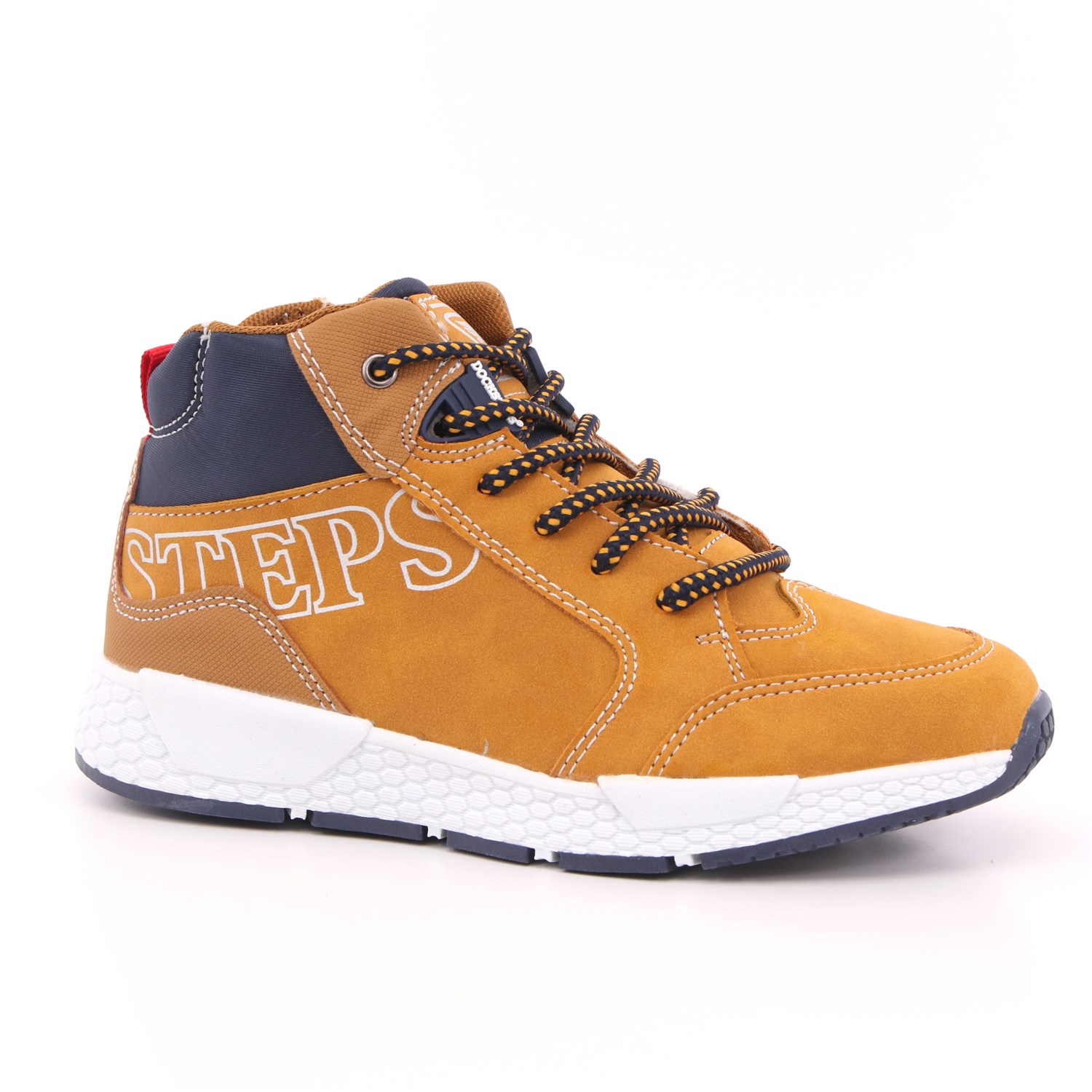 Scarpa Allacciata Docksteps Bambino Giallo Ocra Scarpa Allacciata Docksteps Bambino Giallo Ocra Scarpe 6 - CORTINA1