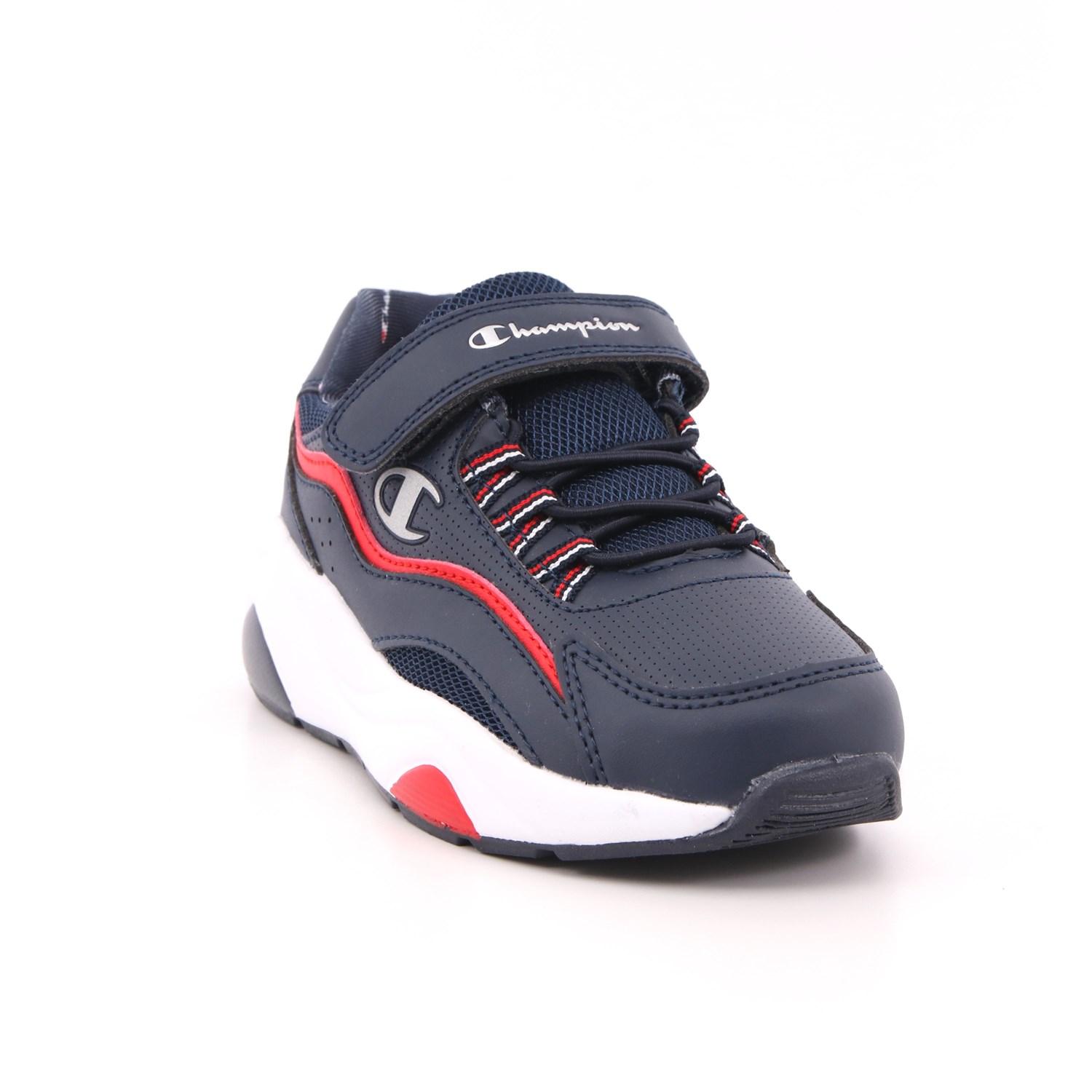 Scarpa Allacciata Champion Bambino Blu Scarpa Allacciata Champion Bambino Blu Scarpe 737 - S32186