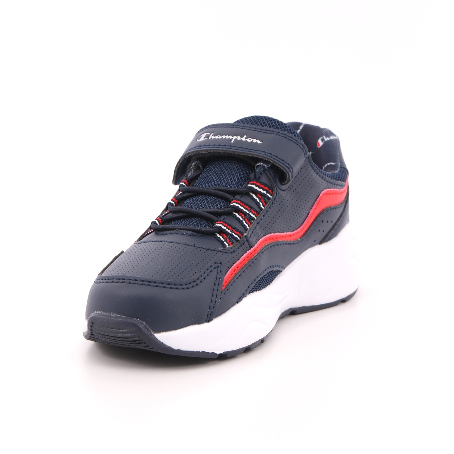 Scarpa Allacciata Champion Bambino Blu Scarpa Allacciata Champion Bambino Blu Scarpe 737 - S32186