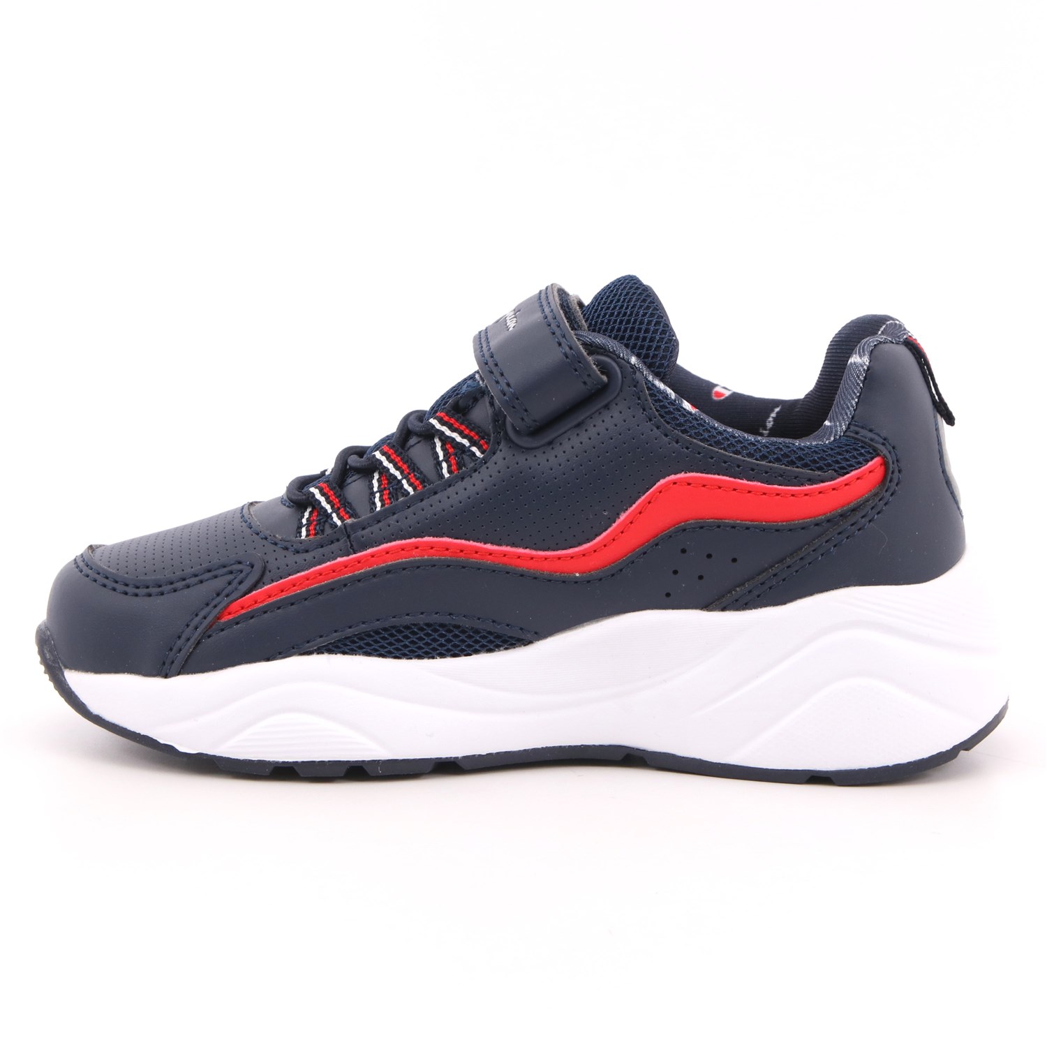 Scarpa Allacciata Champion Bambino Blu Scarpa Allacciata Champion Bambino Blu Scarpe 737 - S32186