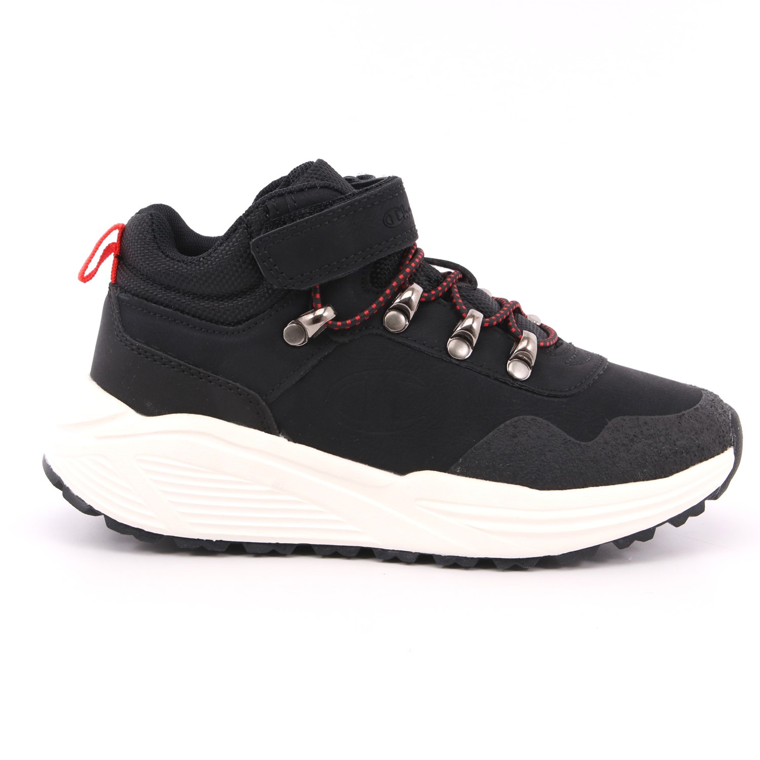 Scarpa Allacciata Champion Bambino Nero Scarpa Allacciata Champion Bambino Nero Scarpe 738 - S32203