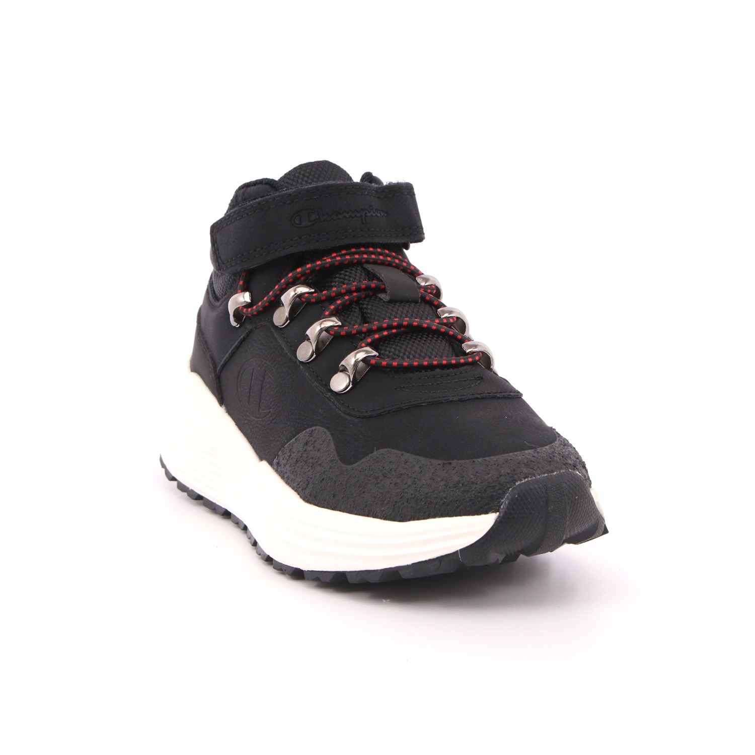 Scarpa Allacciata Champion Bambino Nero Scarpa Allacciata Champion Bambino Nero Scarpe 738 - S32203