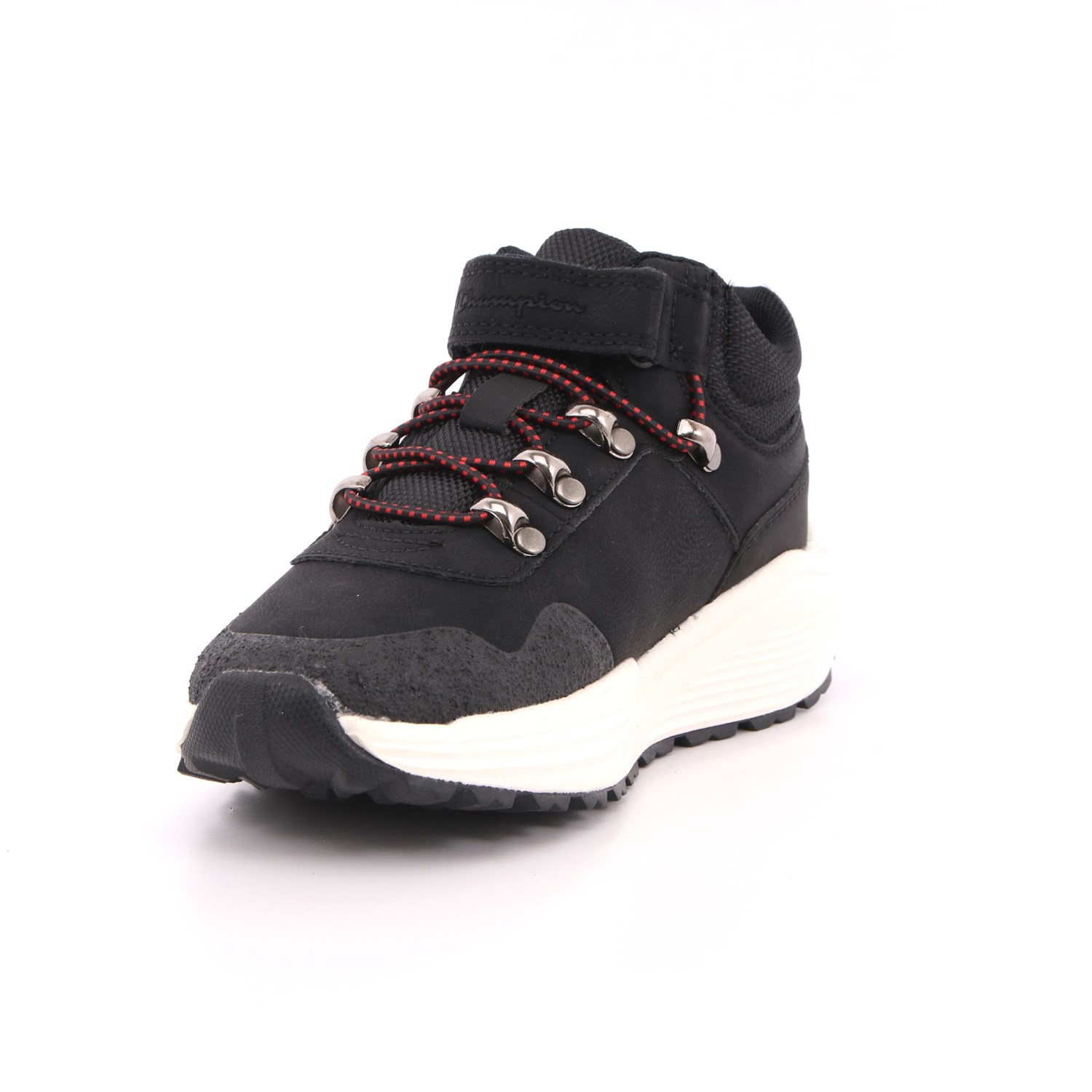 Scarpa Allacciata Champion Bambino Nero Scarpa Allacciata Champion Bambino Nero Scarpe 738 - S32203