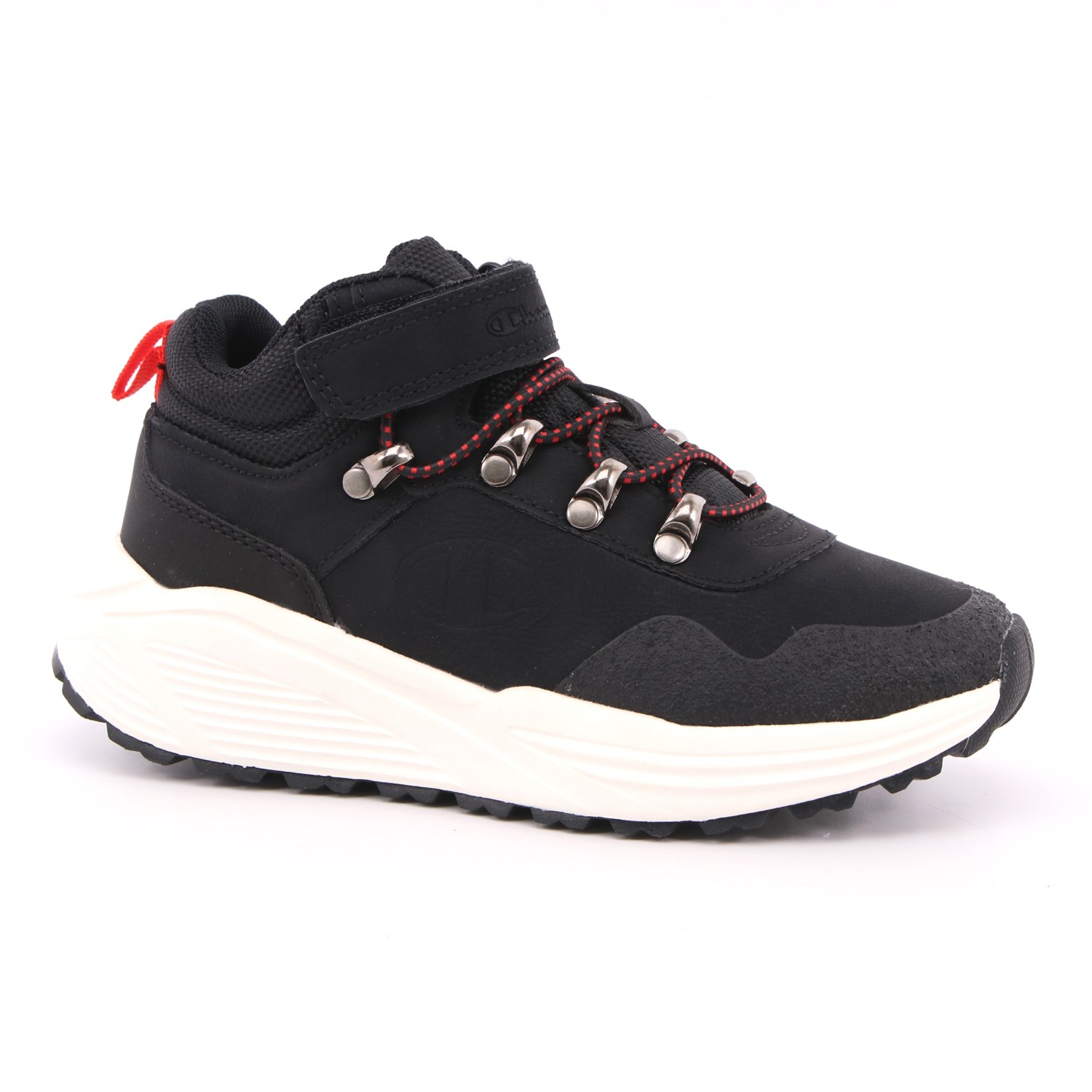 Scarpa Allacciata Champion Bambino Nero Scarpa Allacciata Champion Bambino Nero Scarpe 738 - S32203