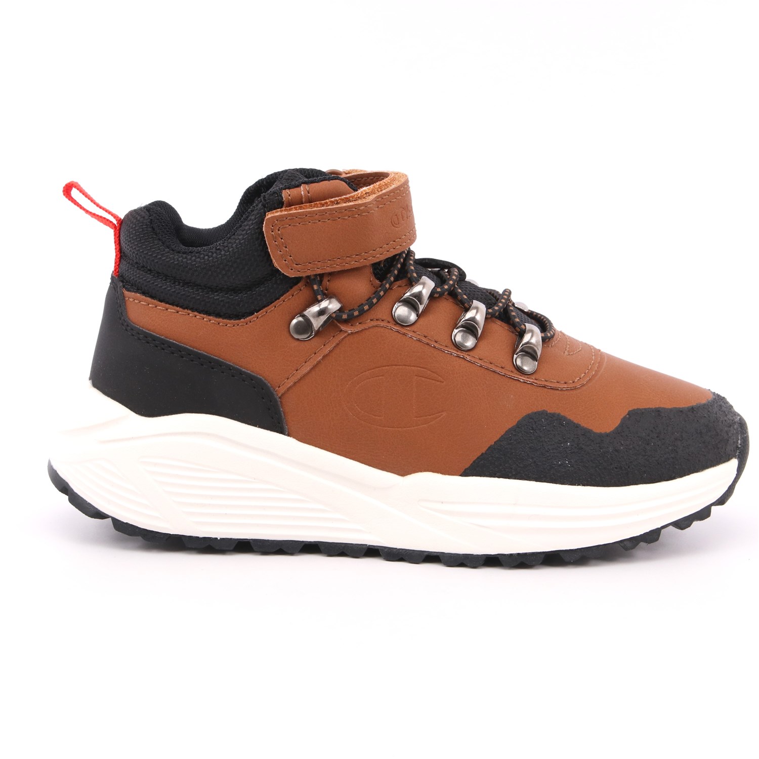Scarpa Allacciata Champion Bambino Cuoio Scarpa Allacciata Champion Bambino Cuoio Scarpe 739 - S32203