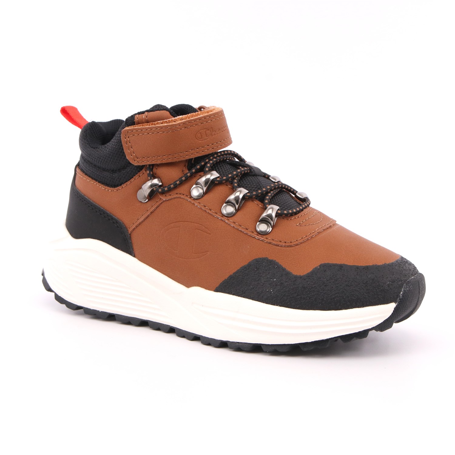 Scarpa Allacciata Champion Bambino Cuoio Scarpa Allacciata Champion Bambino Cuoio Scarpe 739 - S32203
