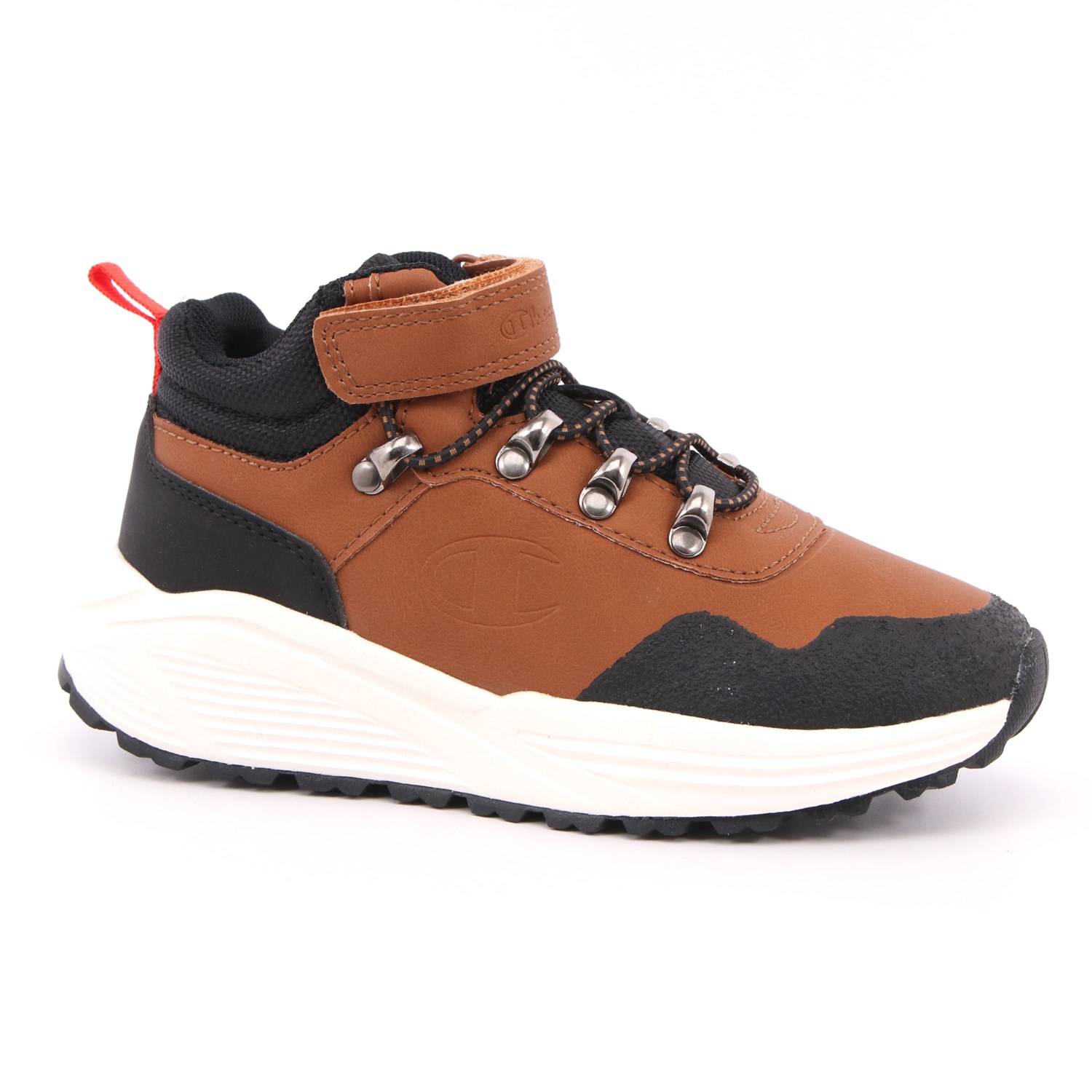 Scarpa Allacciata Champion Bambino Cuoio Scarpa Allacciata Champion Bambino Cuoio Scarpe 739 - S32203
