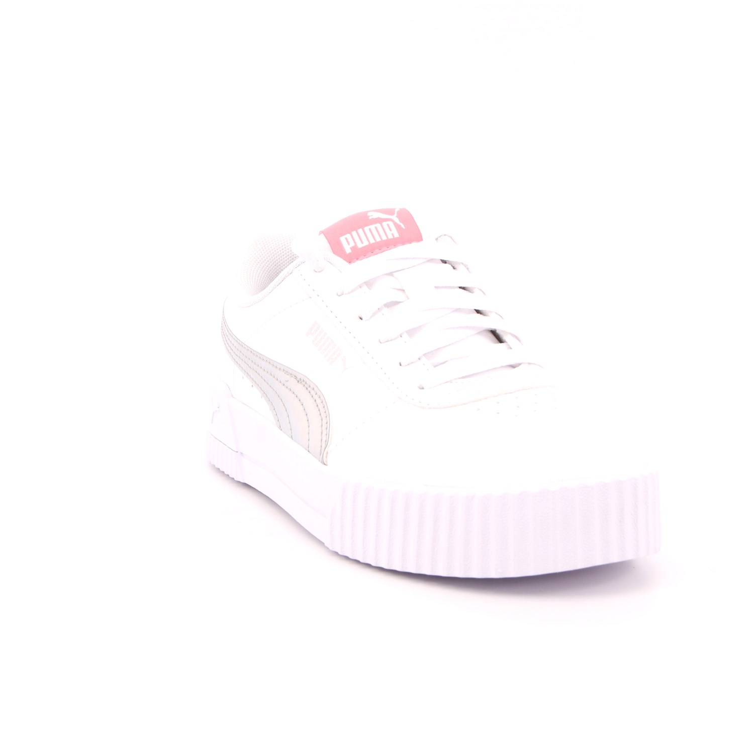 Scarpa Allacciata Puma Bambina Bianco Scarpa Allacciata Puma Bambina Bianco Scarpe 801 - 38089501