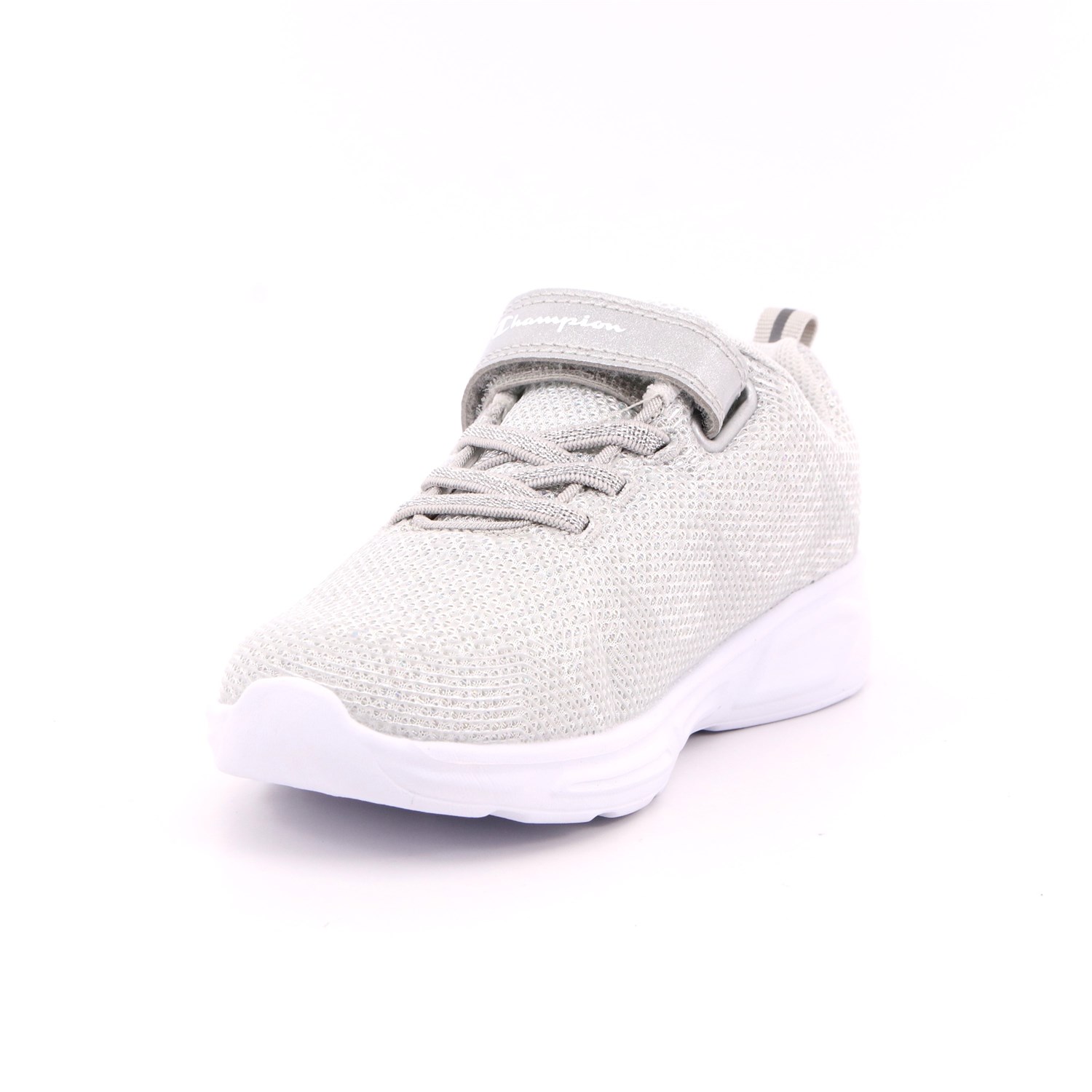 Scarpa Strappi + Elastico Champion Bambina Argento Scarpa Strappi + Elastico Champion Bambina Argento Scarpe 743 - S32132