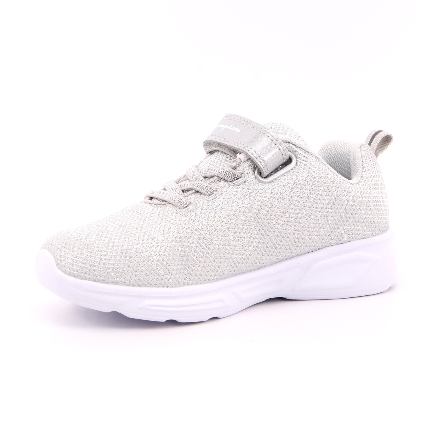 Scarpa Strappi + Elastico Champion Bambina Argento Scarpa Strappi + Elastico Champion Bambina Argento Scarpe 743 - S32132