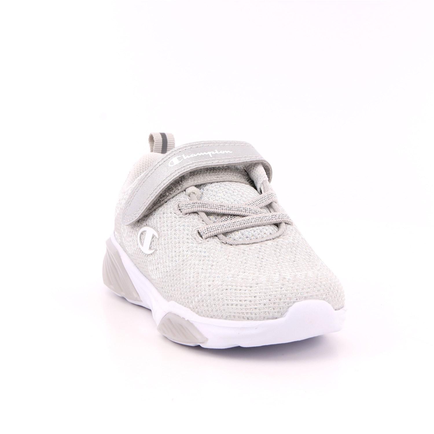 Scarpa Strappi + Elastico Champion Bambina Argento Scarpa Strappi + Elastico Champion Bambina Argento Scarpe 747 - S32131