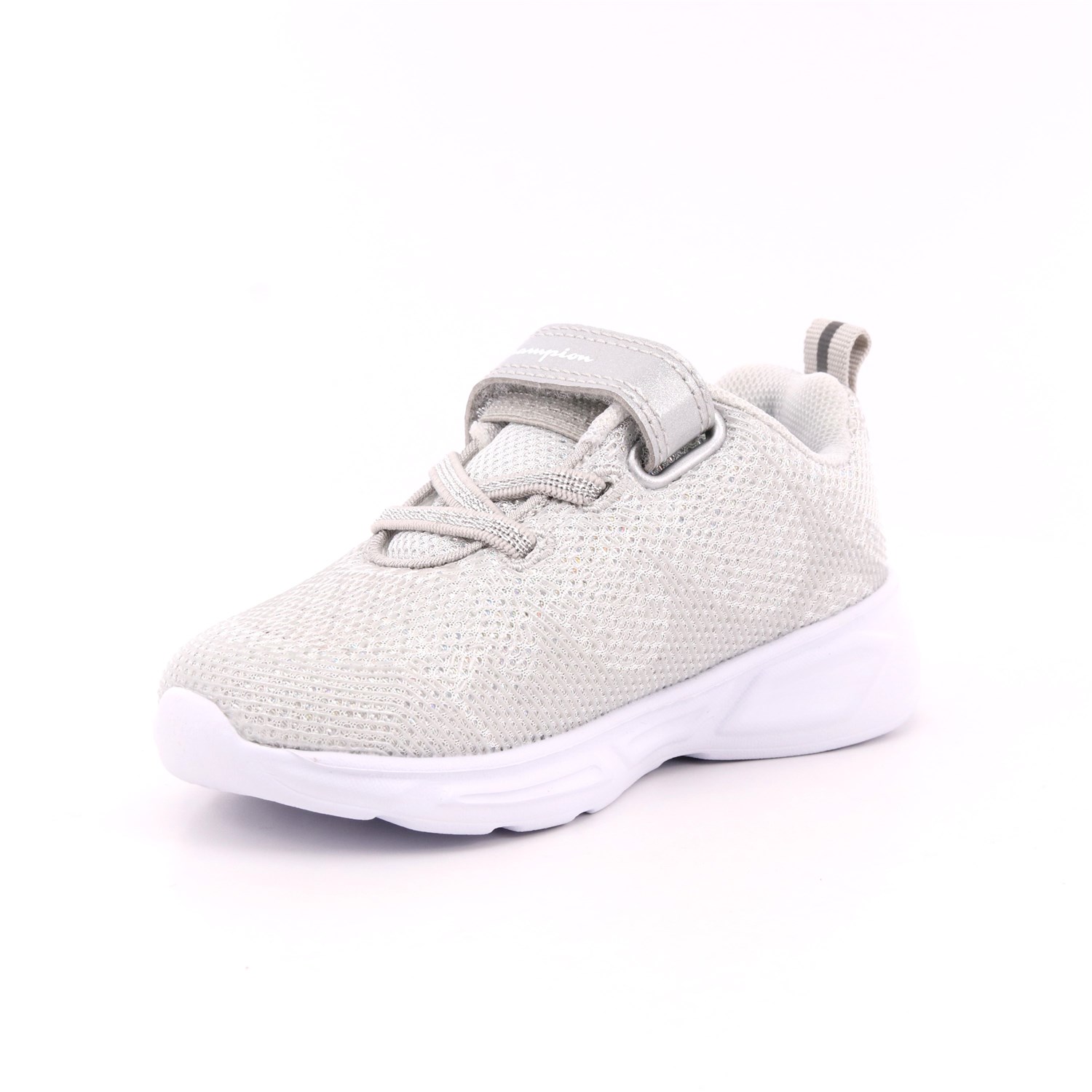 Scarpa Strappi + Elastico Champion Bambina Argento Scarpa Strappi + Elastico Champion Bambina Argento Scarpe 747 - S32131
