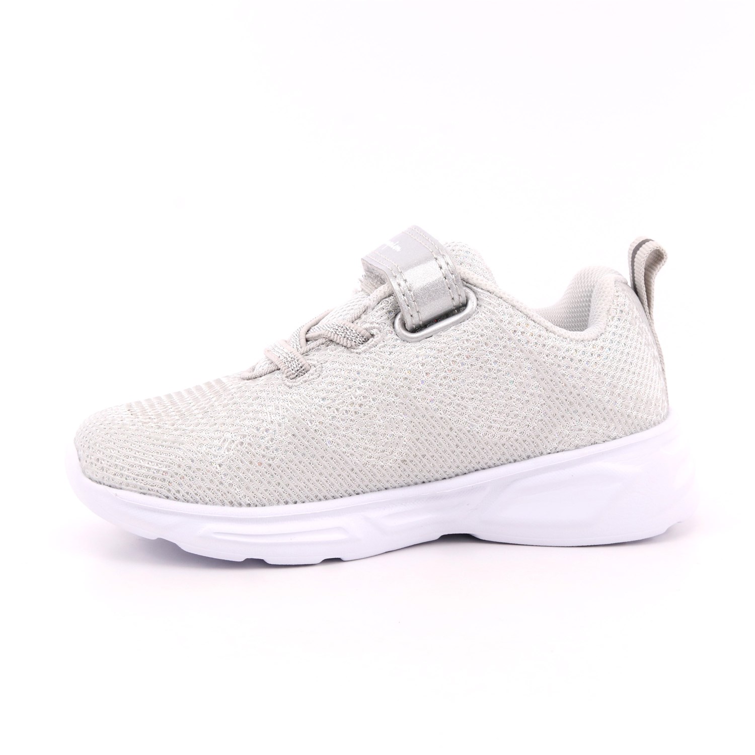 Scarpa Strappi + Elastico Champion Bambina Argento Scarpa Strappi + Elastico Champion Bambina Argento Scarpe 747 - S32131
