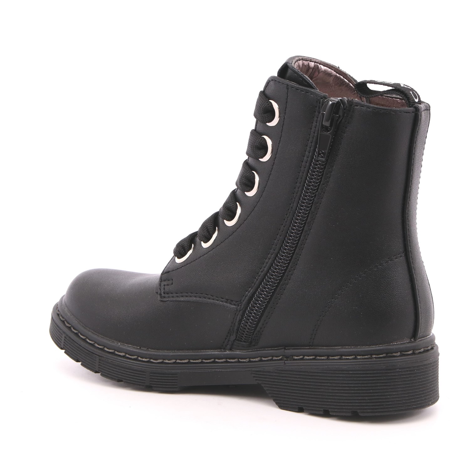 Anfibio Cafè Noir Bambina Nero Anfibio Cafè Noir Bambina Nero Scarpe 27 - C-1432A