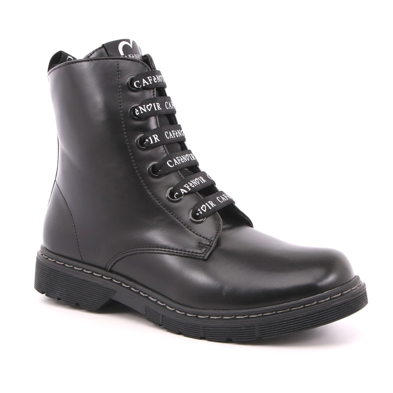 Anfibio Cafè Noir Bambina Nero Anfibio Cafè Noir Bambina Nero Scarpe 28 - C-1431A