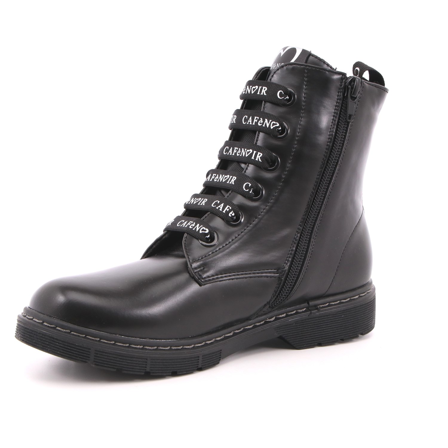 Anfibio Cafè Noir Bambina Nero Anfibio Cafè Noir Bambina Nero Scarpe 28 - C-1431A