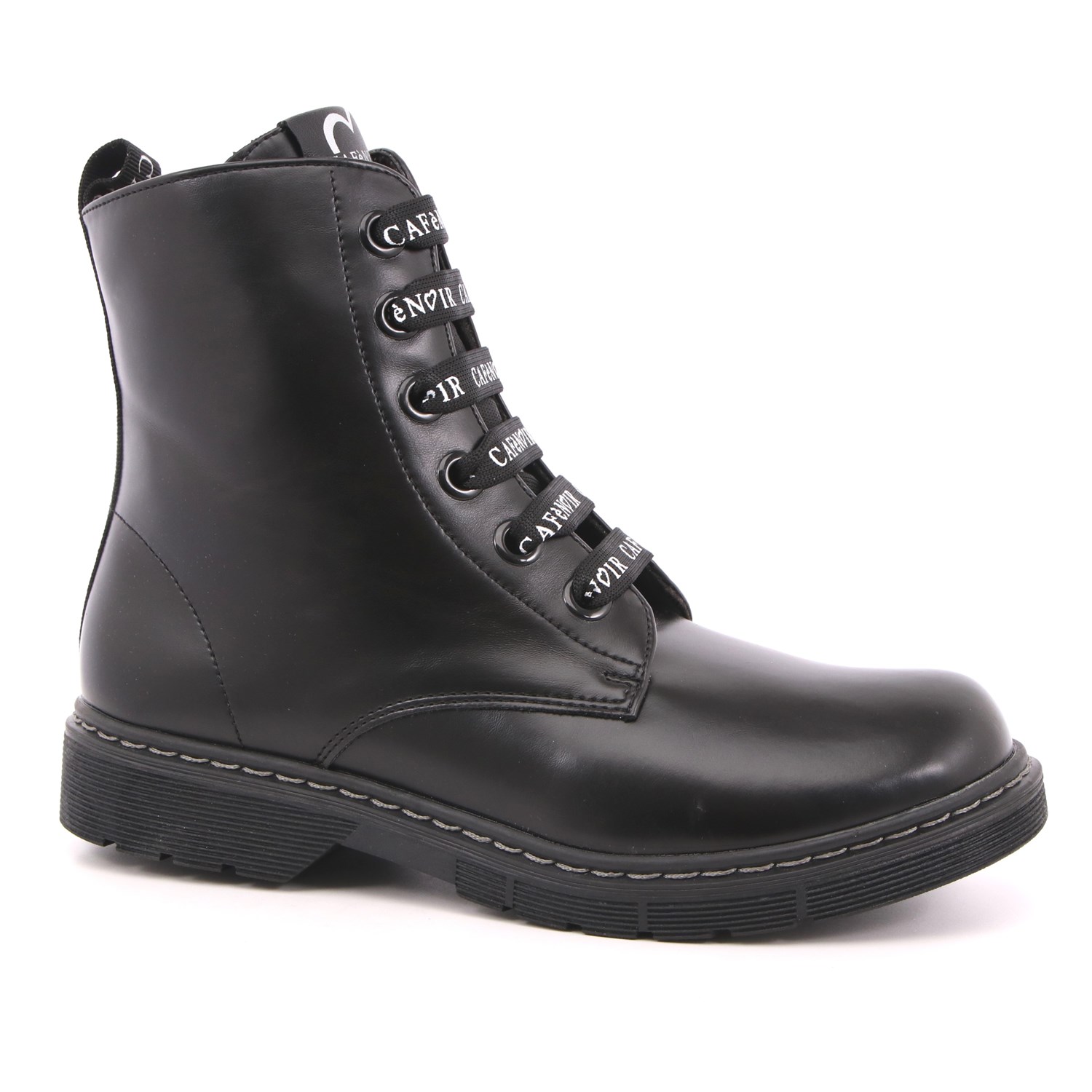 Anfibio Cafè Noir Bambina Nero Anfibio Cafè Noir Bambina Nero Scarpe 28 - C-1431A