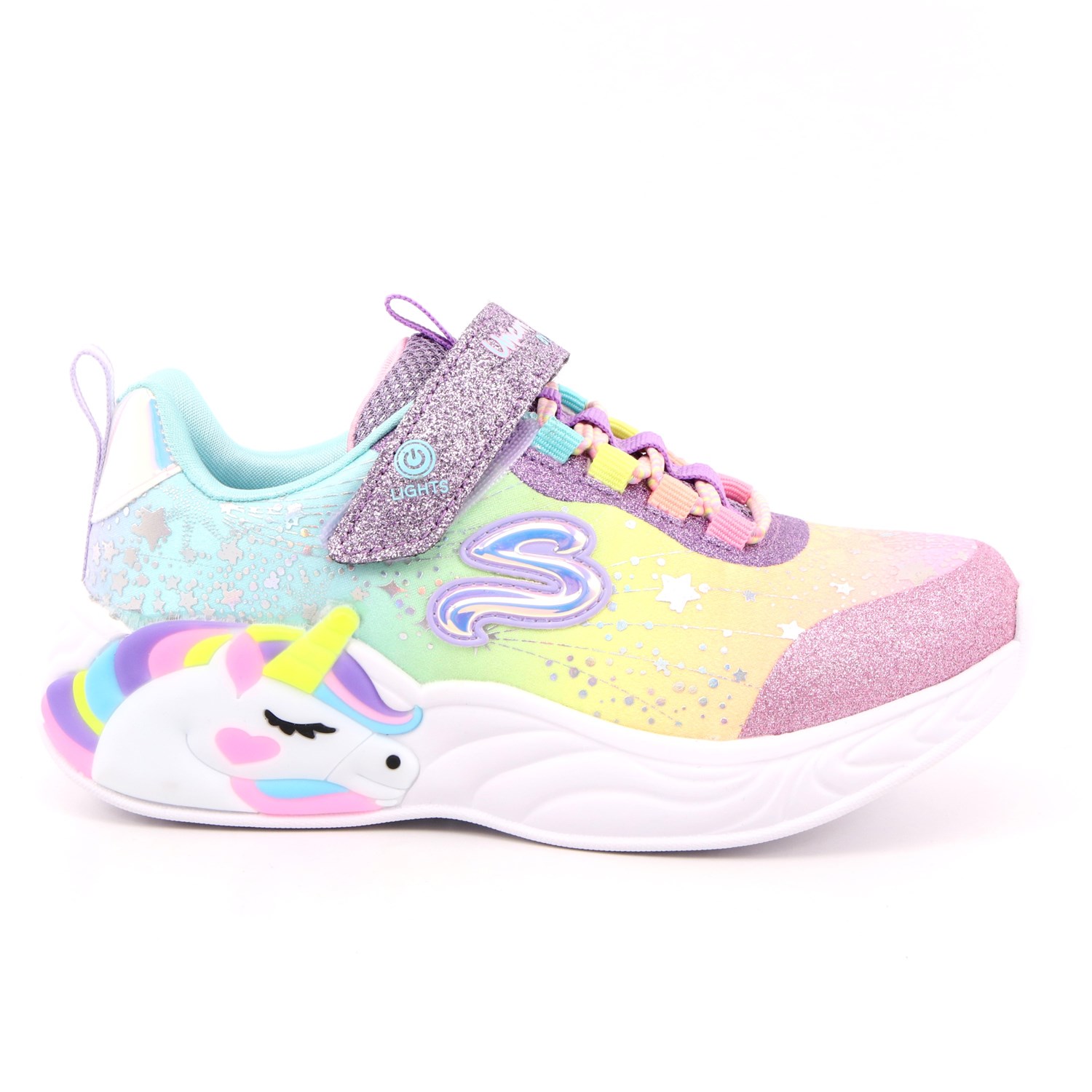 Scarpa Strappi + Elastico Skechers Bambina Lilla Scarpa Strappi + Elastico Skechers Bambina Lilla Scarpe 160 - 302311L