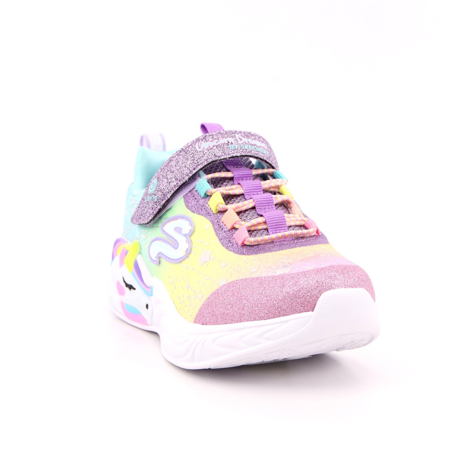 Scarpa Strappi + Elastico Skechers Bambina Lilla Scarpa Strappi + Elastico Skechers Bambina Lilla Scarpe 160 - 302311L