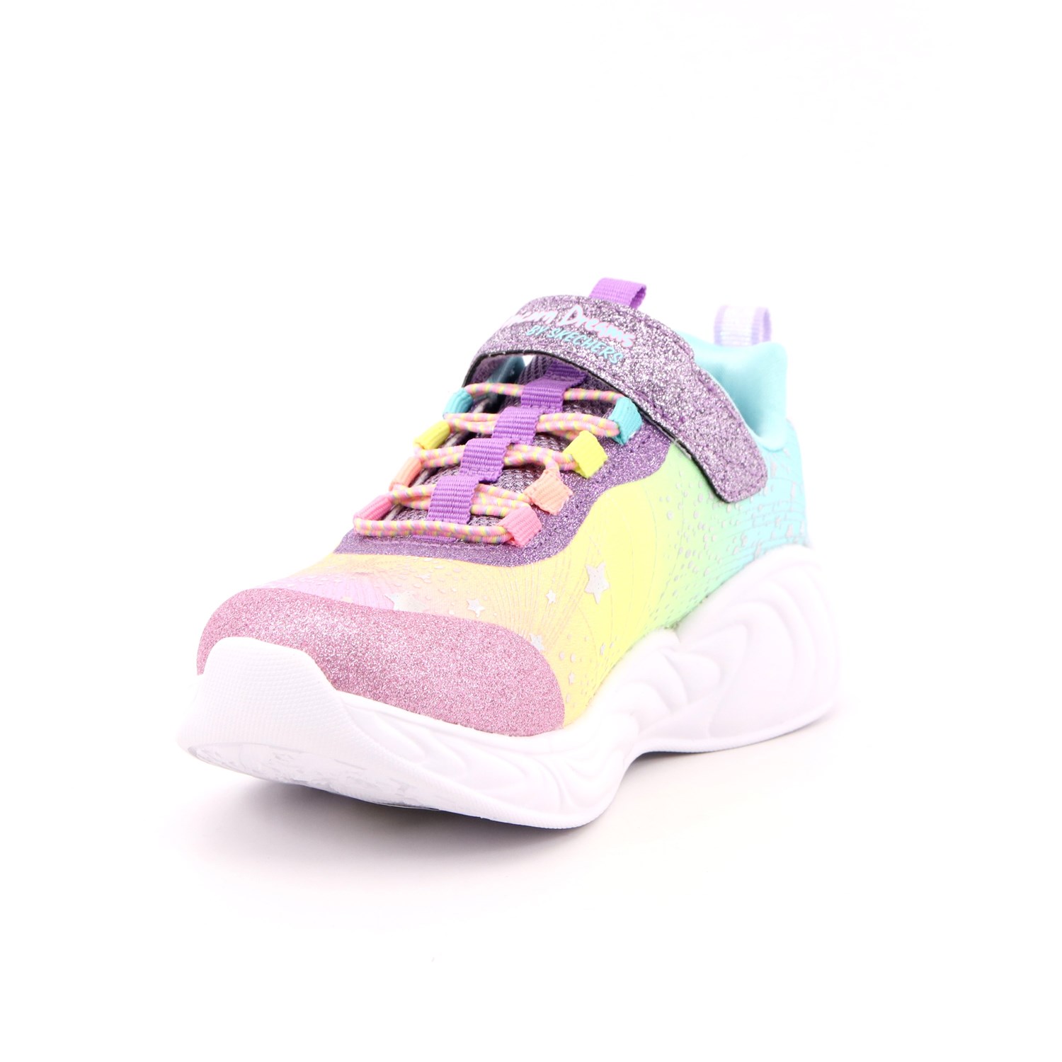 Scarpa Strappi + Elastico Skechers Bambina Lilla Scarpa Strappi + Elastico Skechers Bambina Lilla Scarpe 160 - 302311L