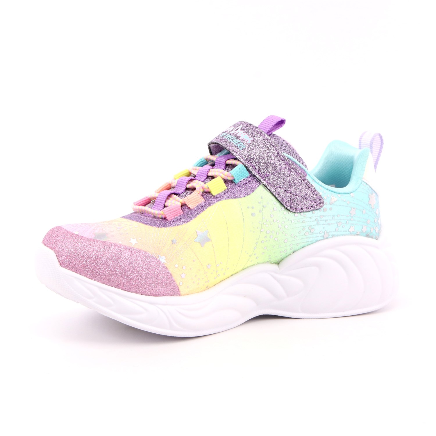 Scarpa Strappi + Elastico Skechers Bambina Lilla Scarpa Strappi + Elastico Skechers Bambina Lilla Scarpe 160 - 302311L