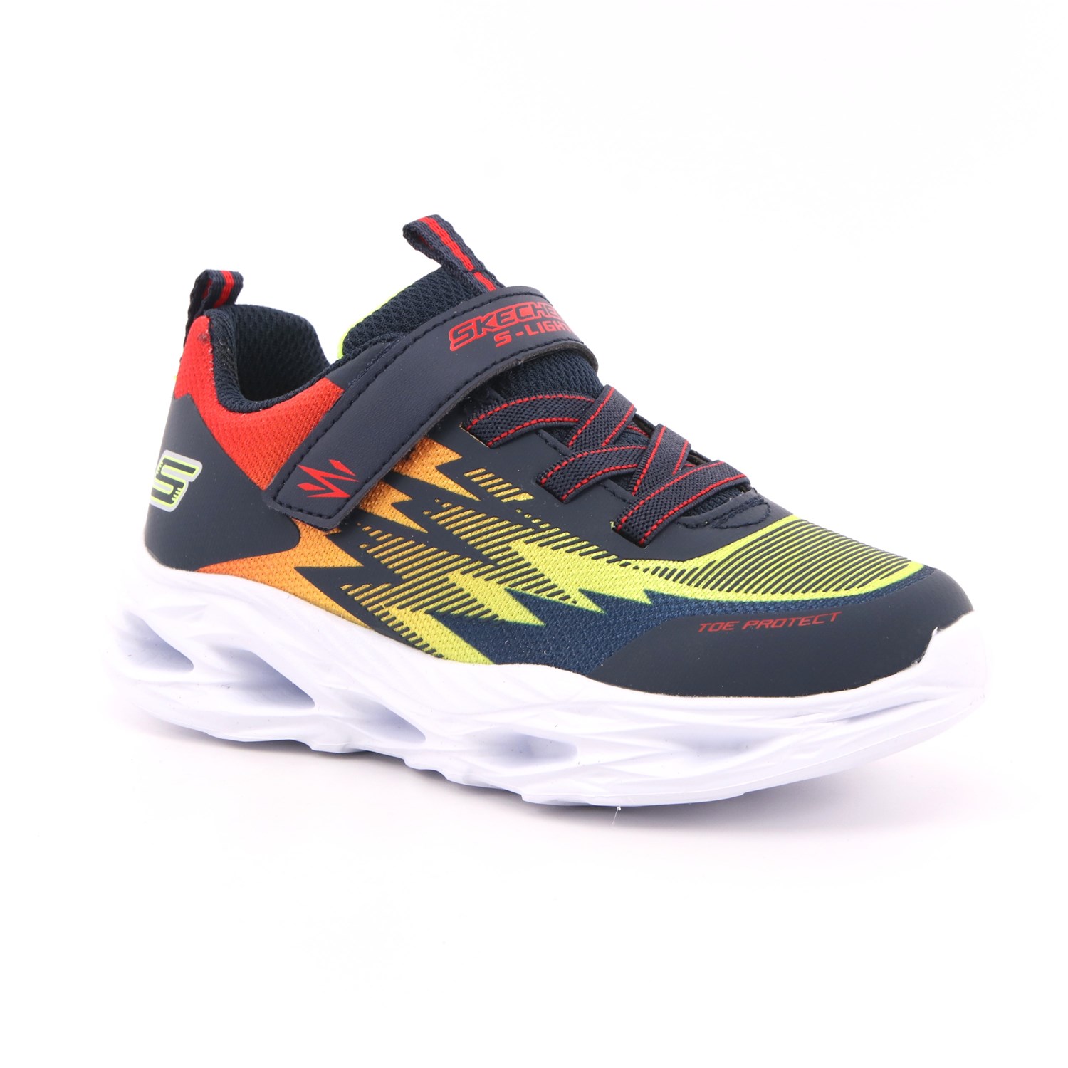 Scarpa Strappi + Elastico Skechers Bambino Blu Scarpa Strappi + Elastico Skechers Bambino Blu Scarpe 162 - 400600N
