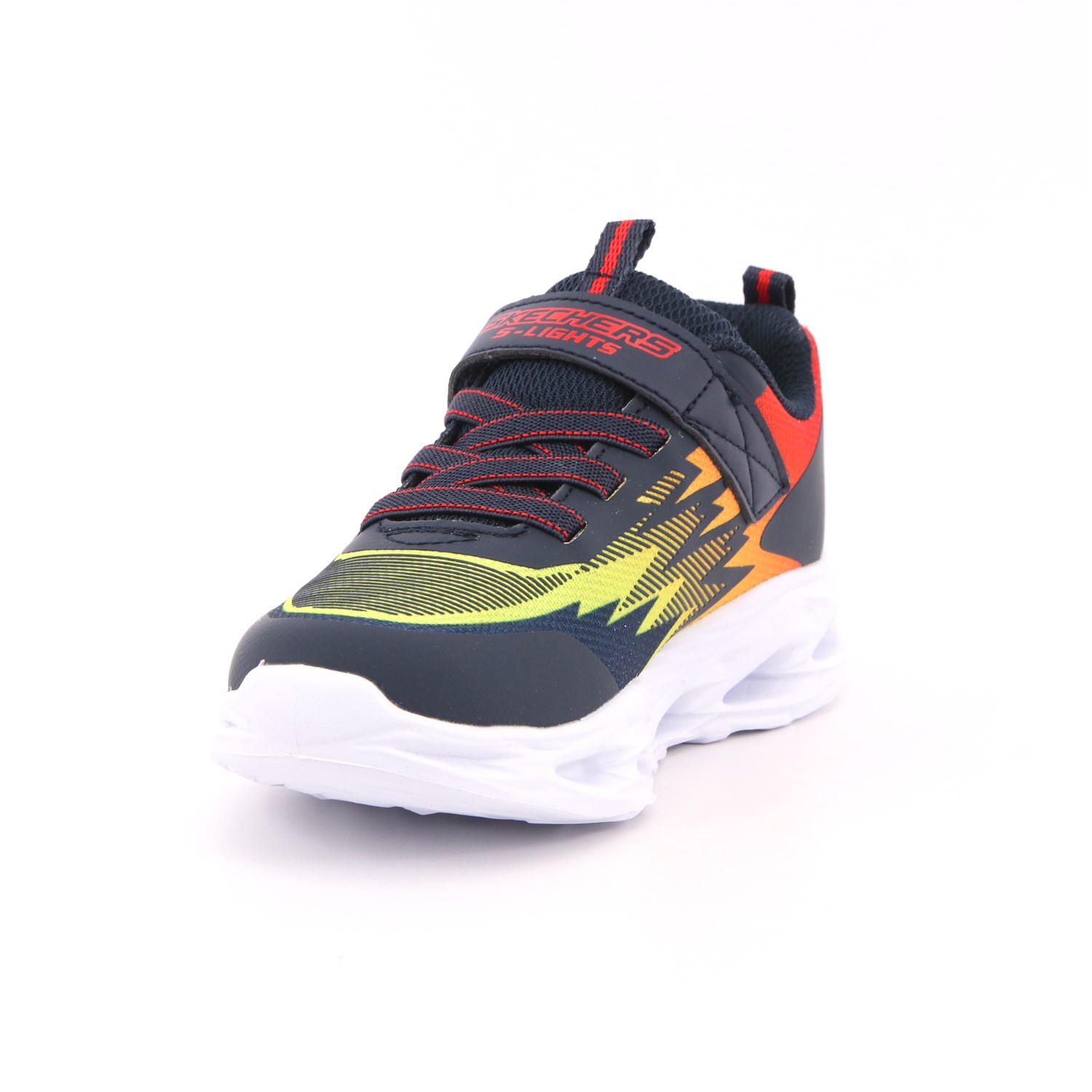 Scarpa Strappi + Elastico Skechers Bambino Blu Scarpa Strappi + Elastico Skechers Bambino Blu Scarpe 162 - 400600N