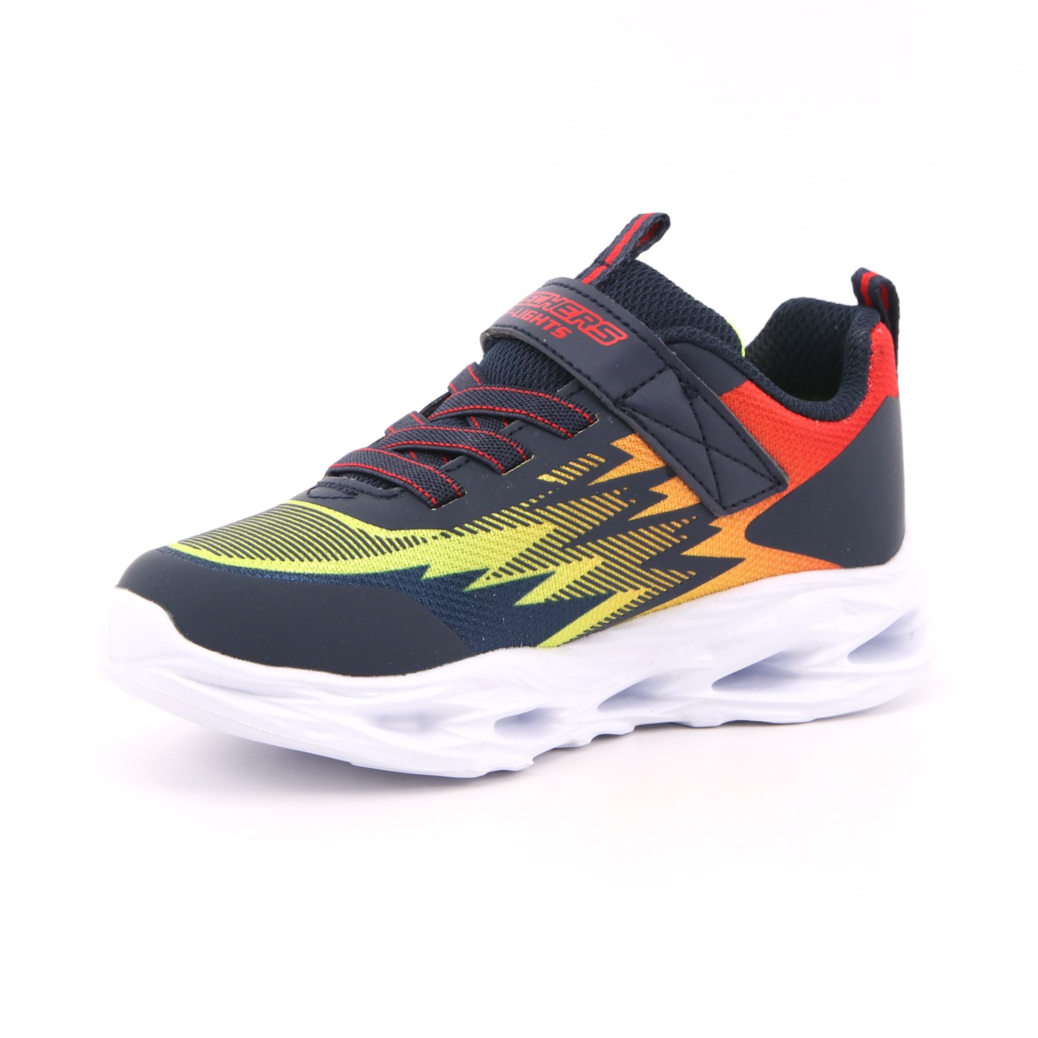 Scarpa Strappi + Elastico Skechers Bambino Blu Scarpa Strappi + Elastico Skechers Bambino Blu Scarpe 162 - 400600N