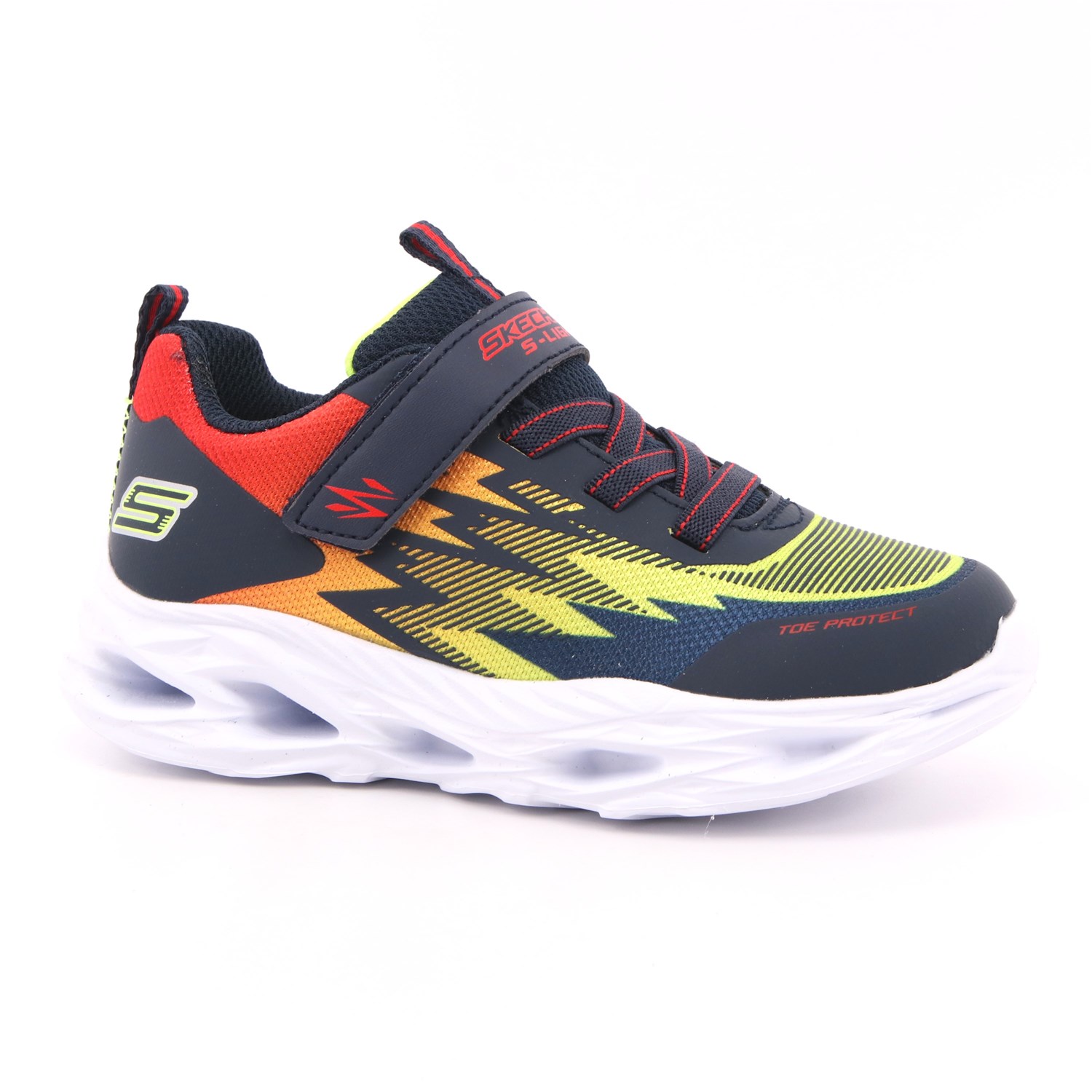 Scarpa Strappi + Elastico Skechers Bambino Blu Scarpa Strappi + Elastico Skechers Bambino Blu Scarpe 162 - 400600N