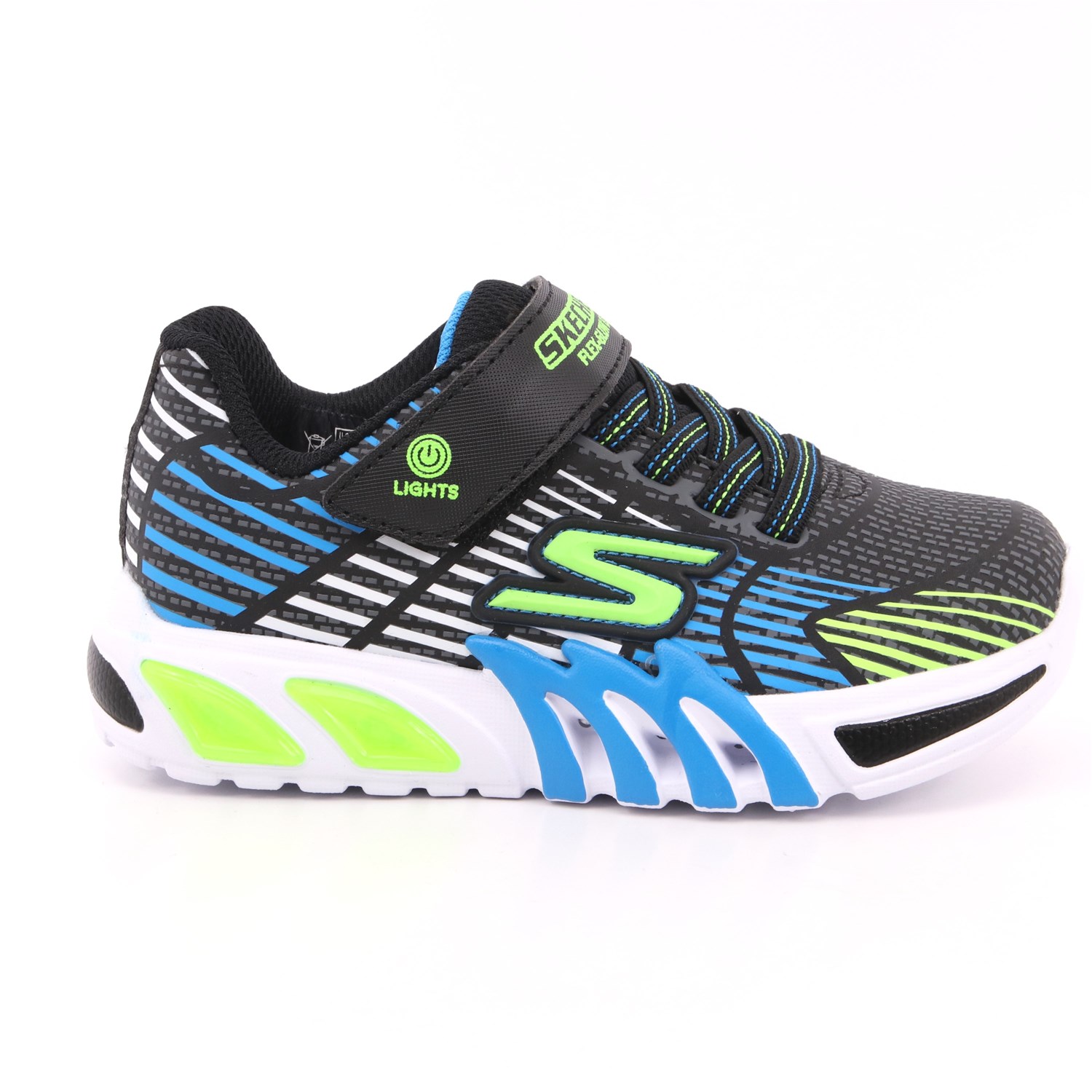 Scarpa Strappi + Elastico Skechers Bambino Blu Scarpa Strappi + Elastico Skechers Bambino Blu Scarpe 163 - 400135L