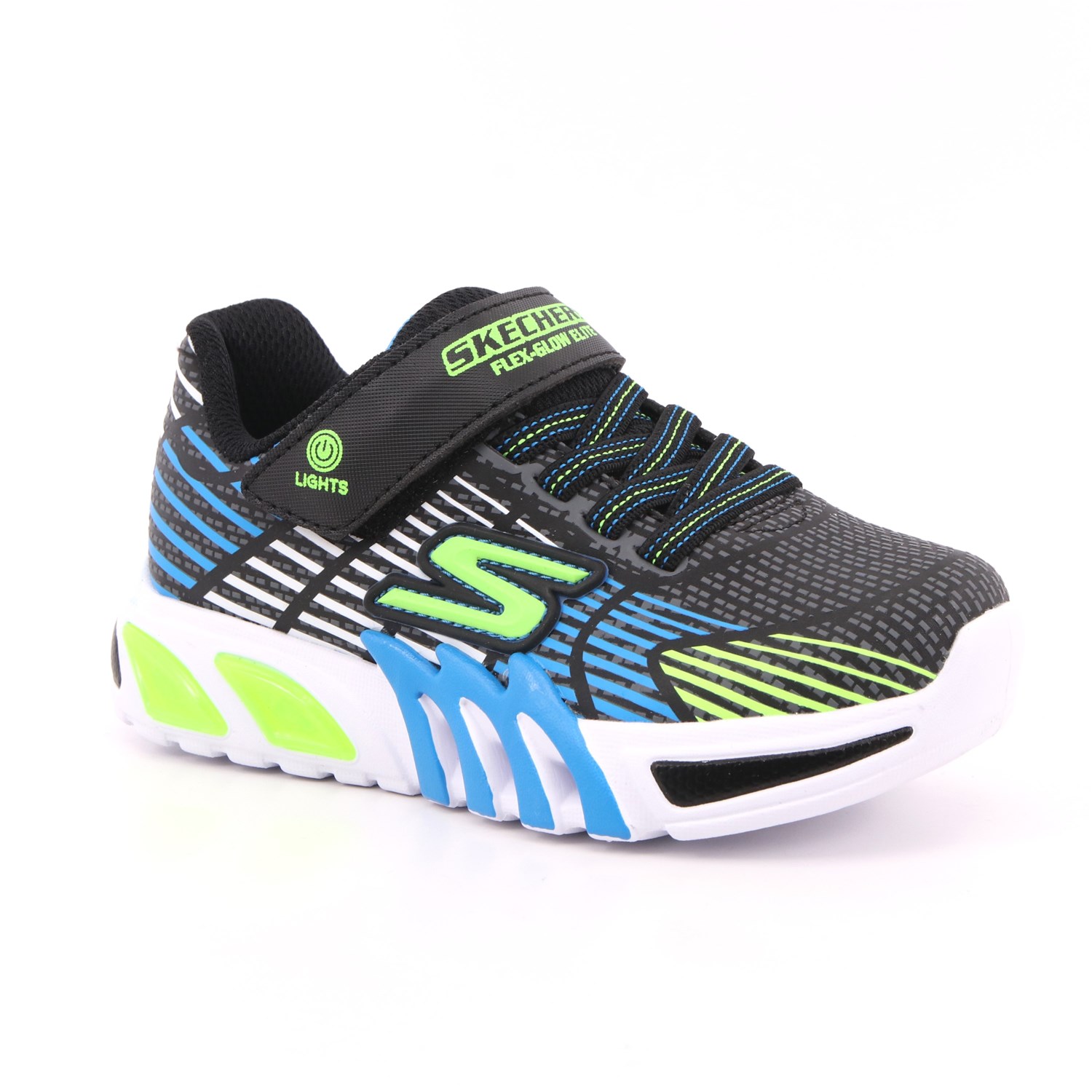 Scarpa Strappi + Elastico Skechers Bambino Blu Scarpa Strappi + Elastico Skechers Bambino Blu Scarpe 163 - 400135L