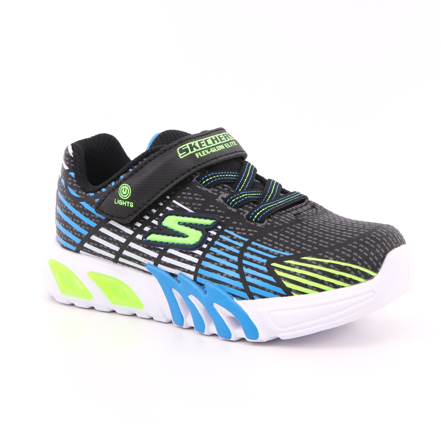 Scarpa Strappi + Elastico Skechers Bambino Blu Scarpa Strappi + Elastico Skechers Bambino Blu Scarpe 164 - 400135N