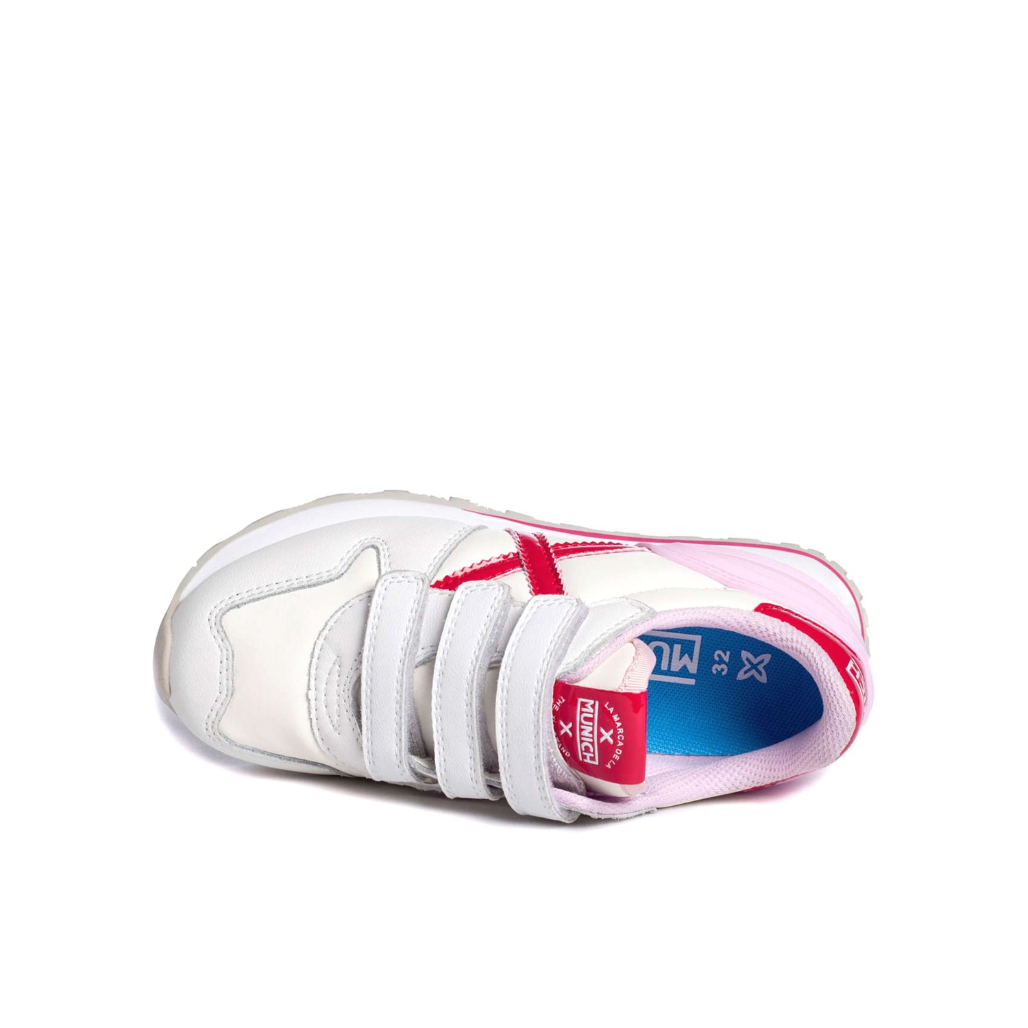 Scarpa Strappi Munich Bambina Bianco Scarpa Strappi Munich Bambina Bianco Scarpe 113 - 8207455