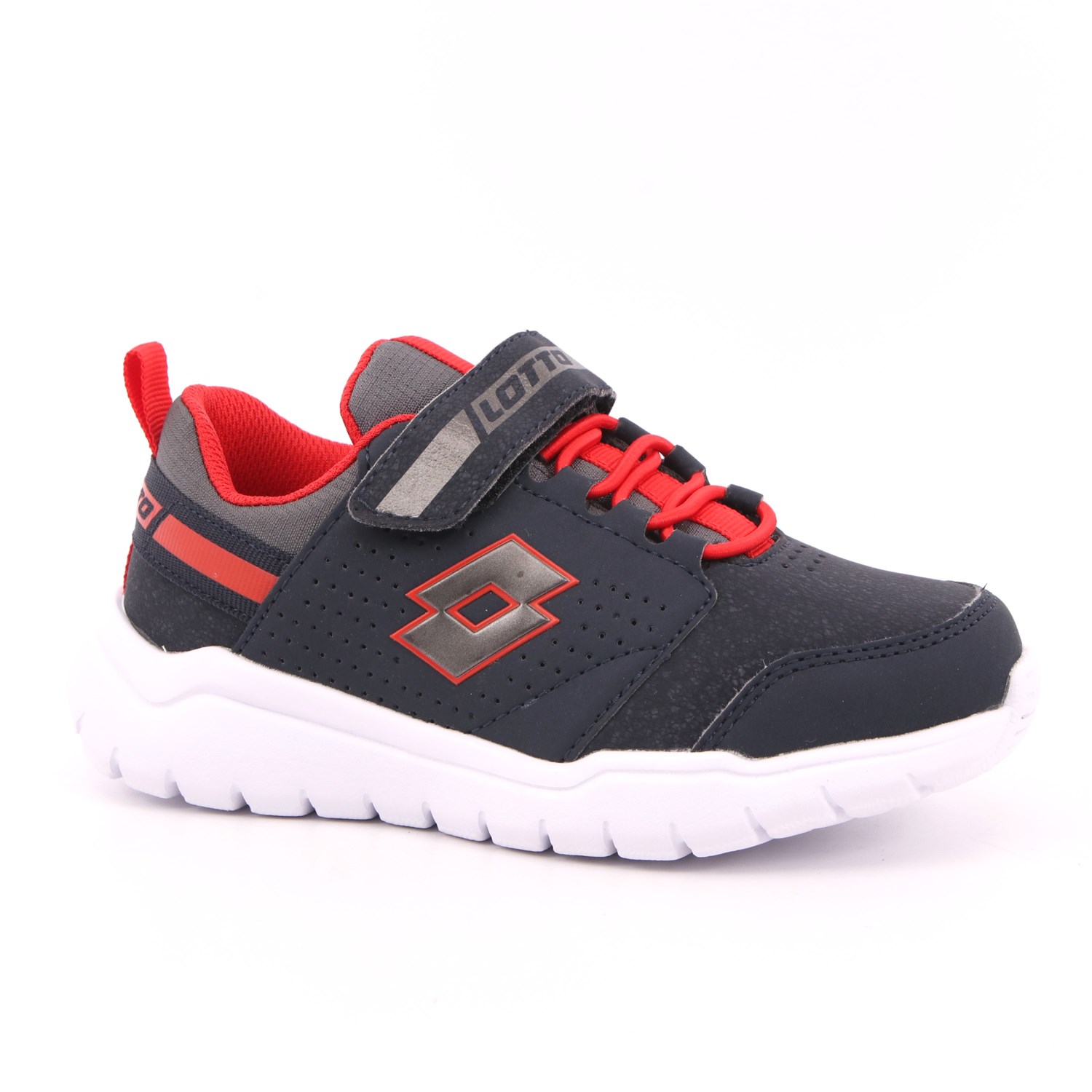 Scarpa Strappi + Elastico Lotto Bambino Blu Scarpa Strappi + Elastico Lotto Bambino Blu Scarpe 162 - 216893