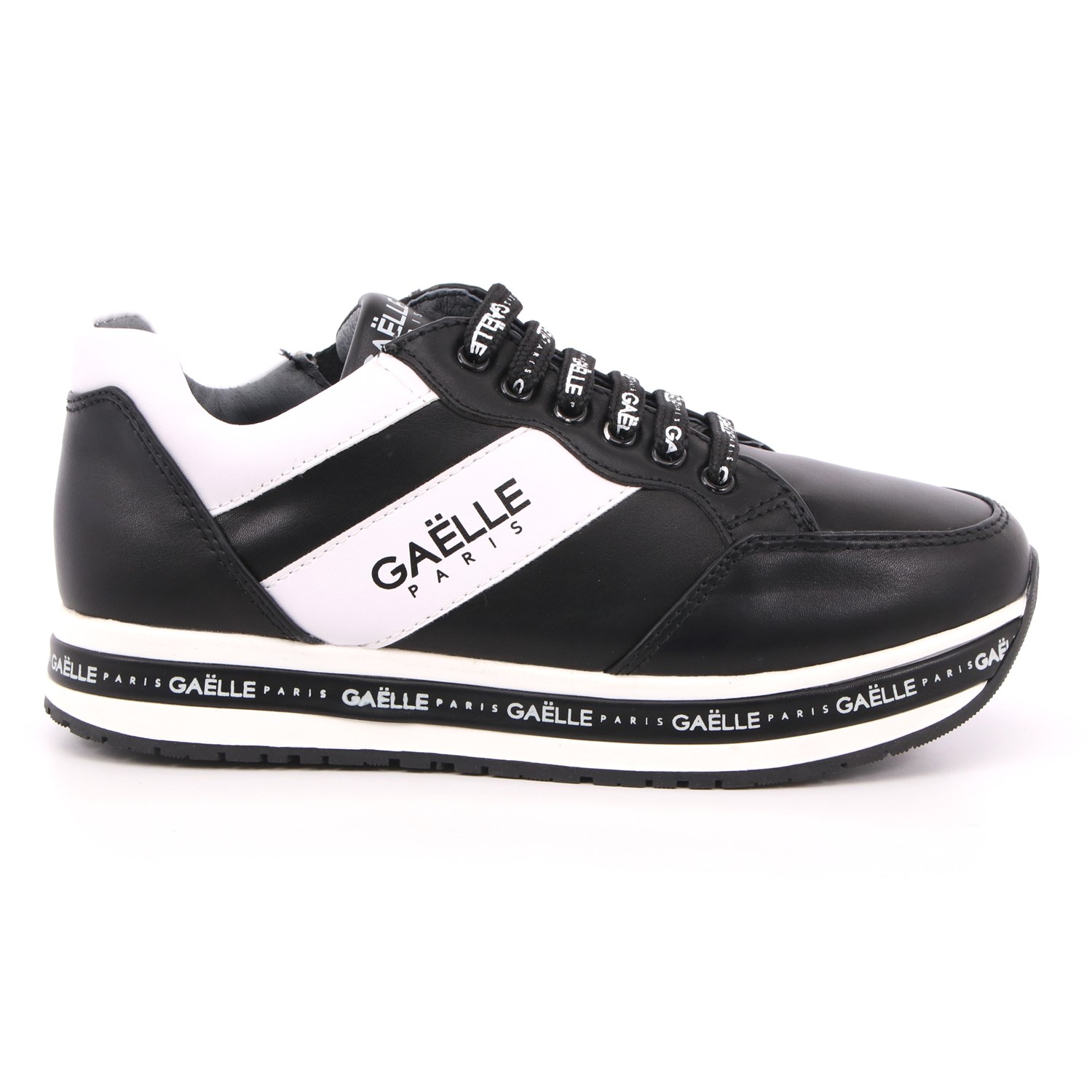 Scarpa Allacciata Gaelle Bambina Nero Scarpa Allacciata Gaelle Bambina Nero Scarpe 13 - G-1110A