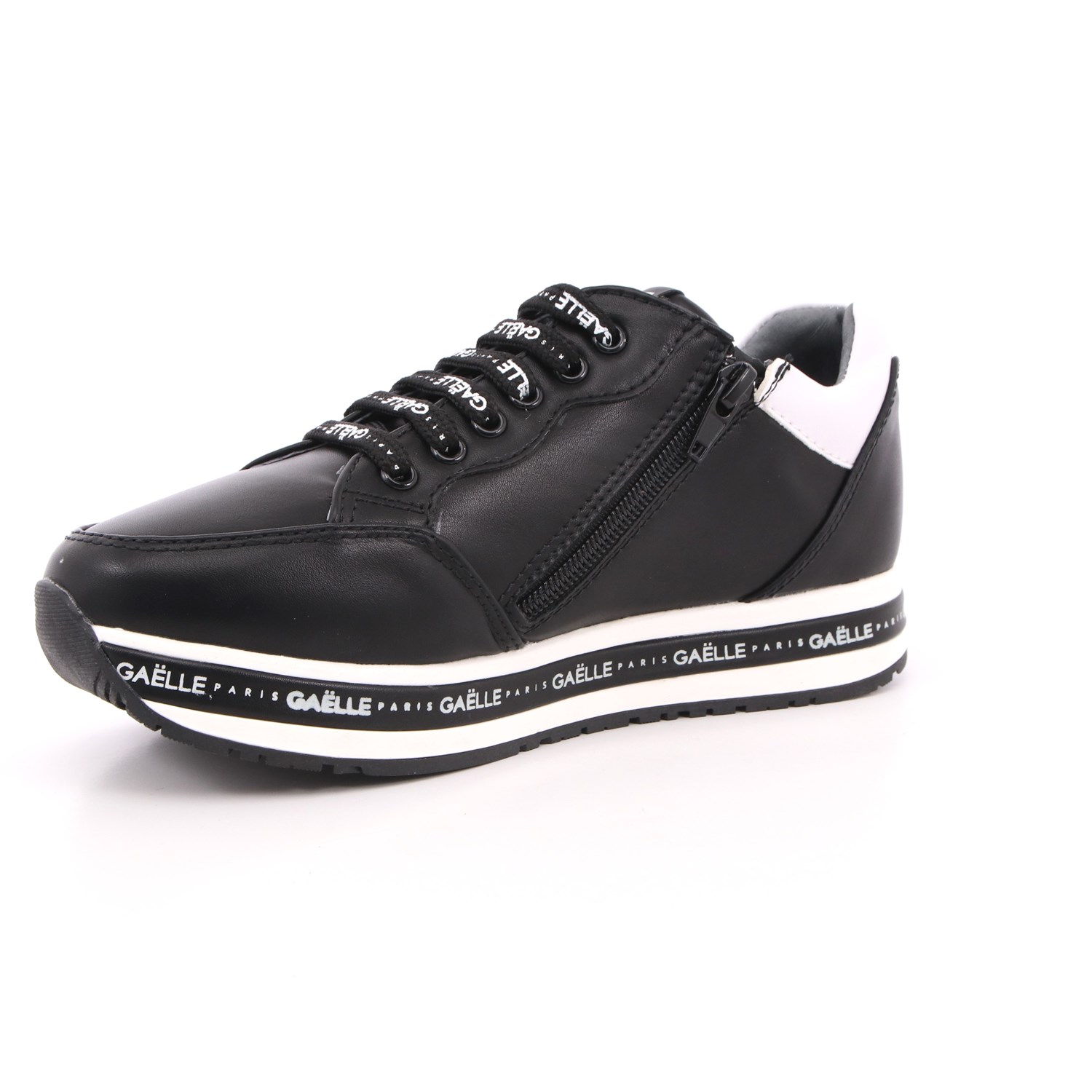 Scarpa Allacciata Gaelle Bambina Nero Scarpa Allacciata Gaelle Bambina Nero Scarpe 13 - G-1110A