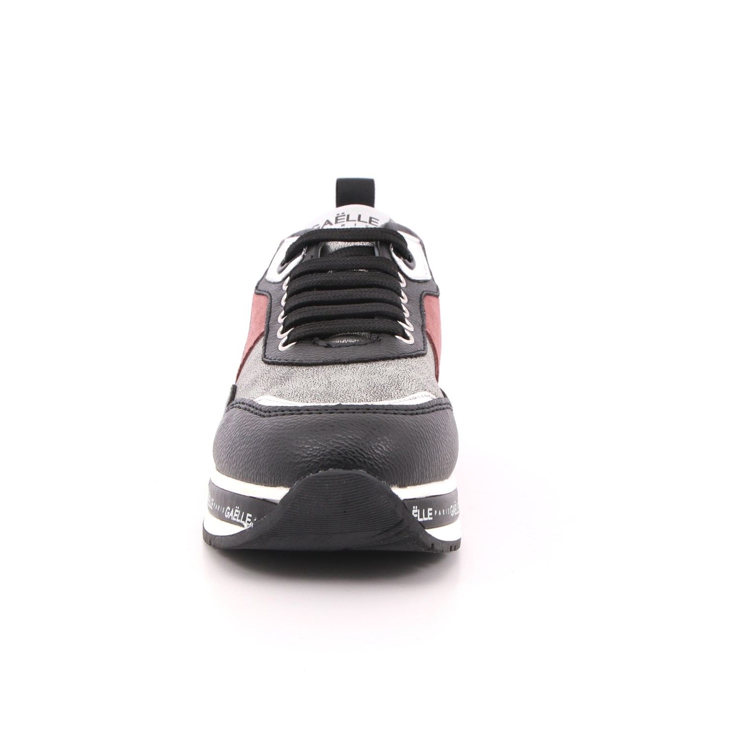 Scarpa Allacciata Gaelle Bambina Nero/argento Scarpa Allacciata Gaelle Bambina Nero/argento Scarpe 14 - G-1114A