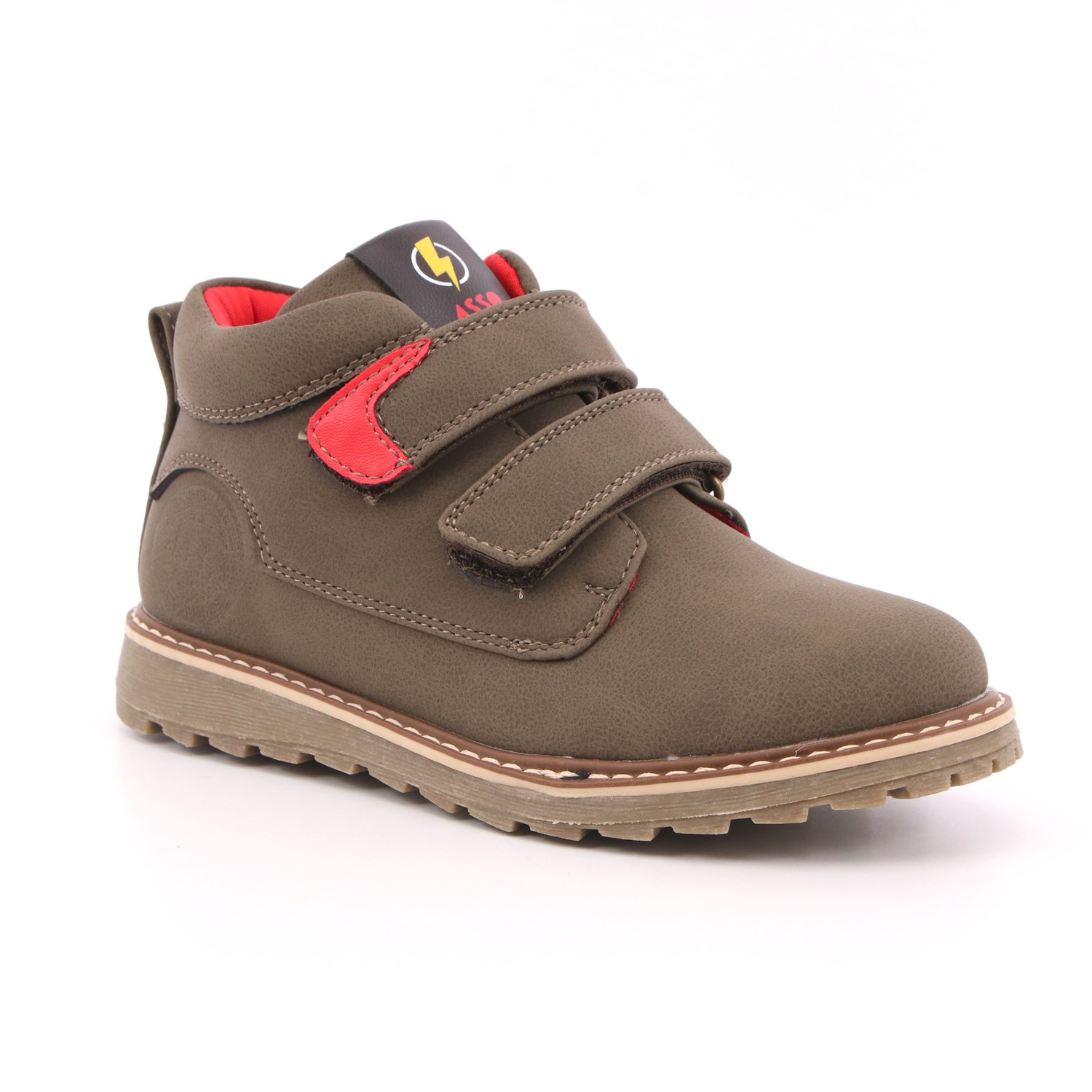Scarpa Strappi Asso Bambino Taupe Scarpa Strappi Asso Bambino Taupe Scarpe 435 - AG9701D