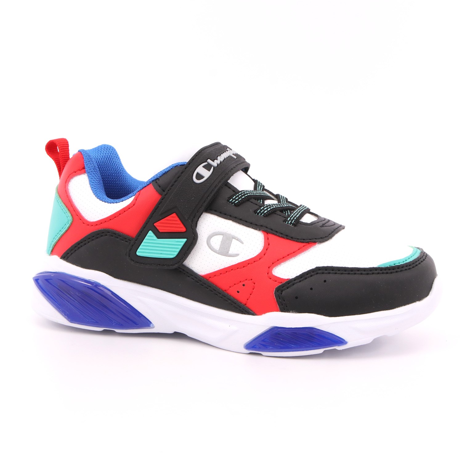 Scarpa Strappi + Elastico Champion Bambino Bianco Scarpa Strappi + Elastico Champion Bambino Bianco Scarpe 756 - S32129