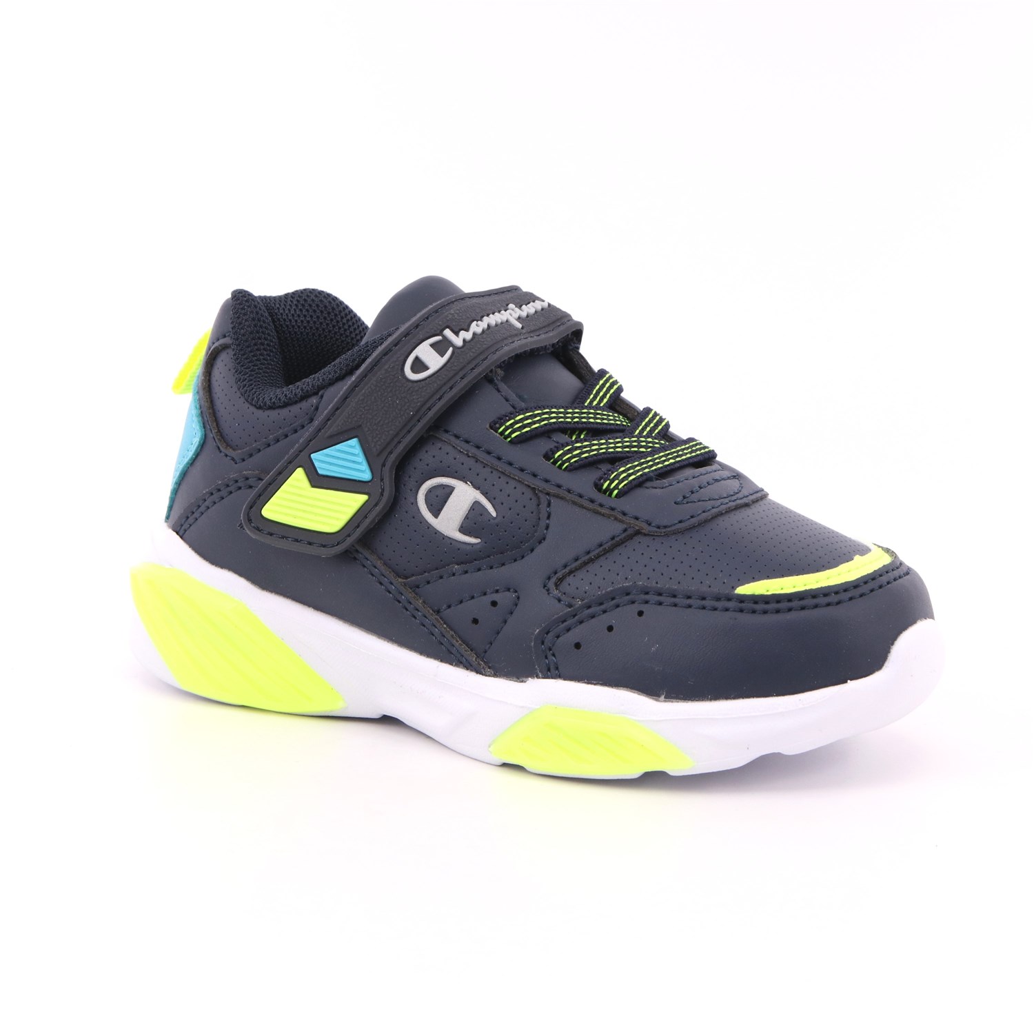 Scarpa Strappi + Elastico Champion Bambino Blu Scarpa Strappi + Elastico Champion Bambino Blu Scarpe 758 - S32130