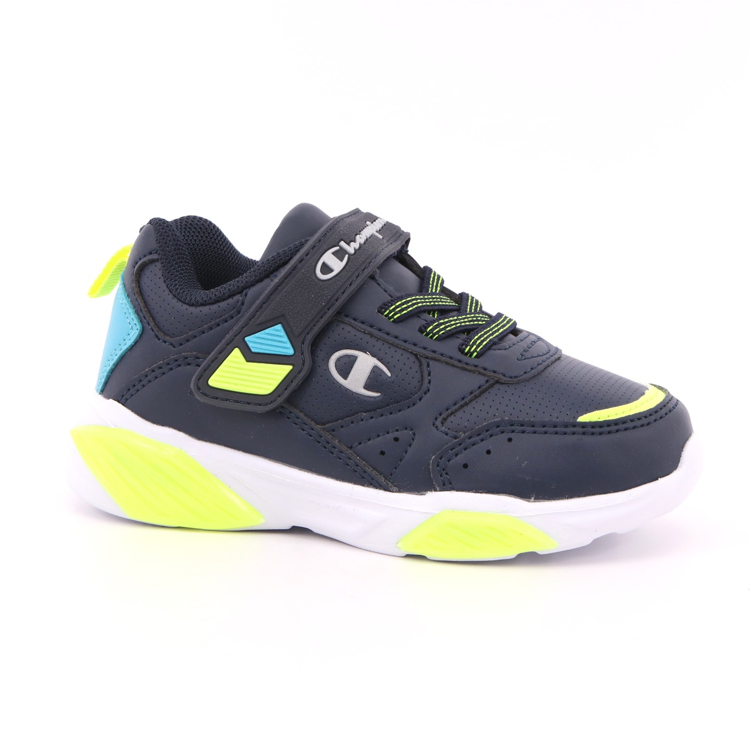 Scarpa Strappi + Elastico Champion Bambino Blu Scarpa Strappi + Elastico Champion Bambino Blu Scarpe 758 - S32130