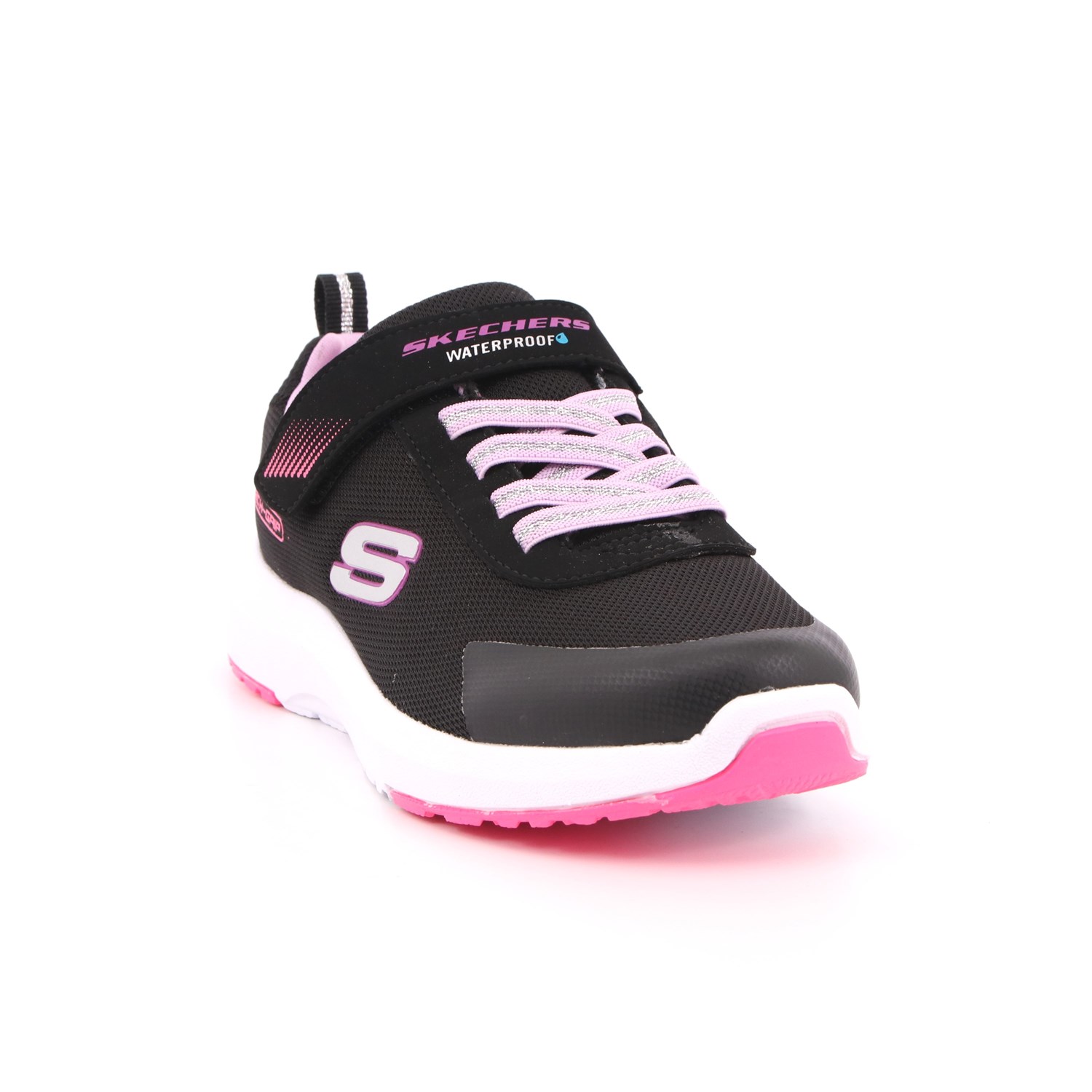 Scarpa Strappi + Elastico Skechers Bambina Nero Scarpa Strappi + Elastico Skechers Bambina Nero Scarpe 165 - 302425L