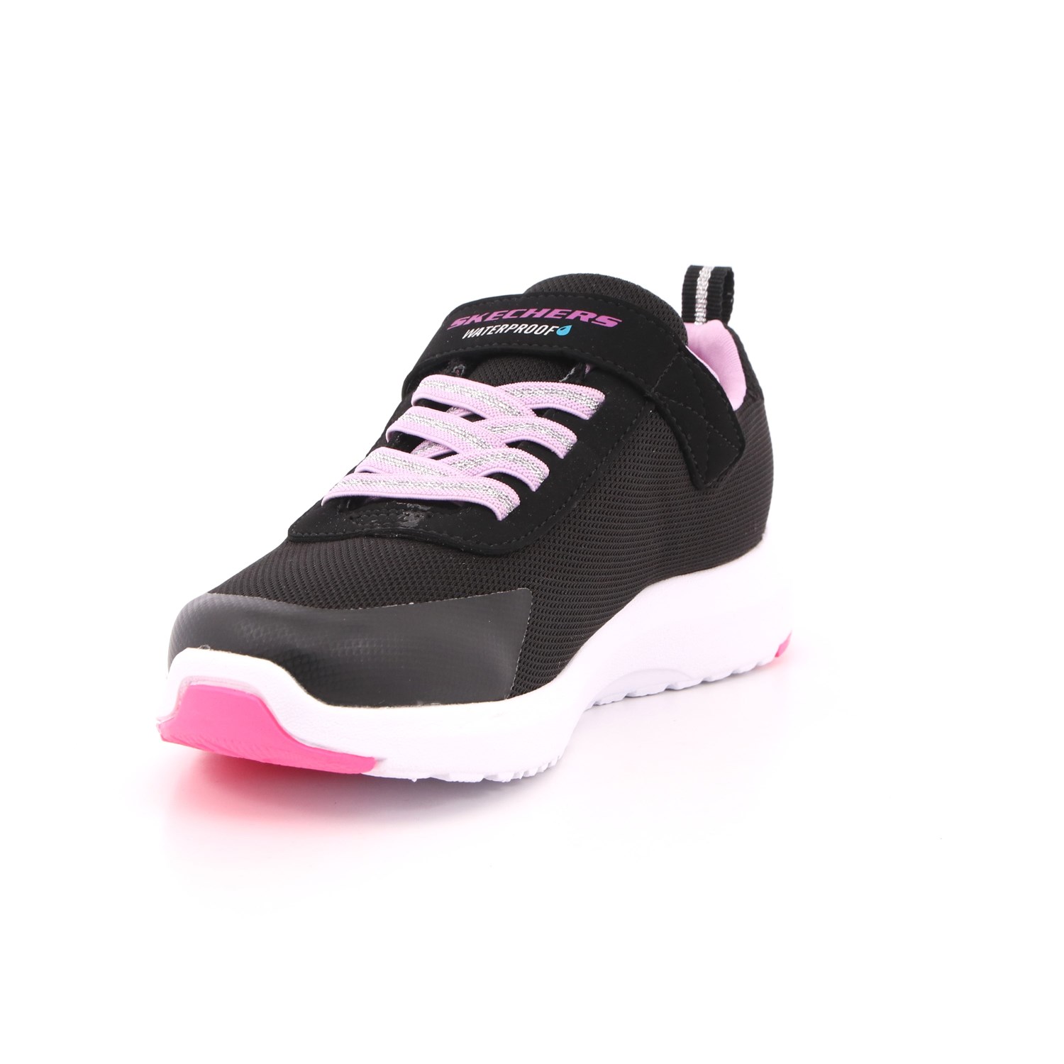 Scarpa Strappi + Elastico Skechers Bambina Nero Scarpa Strappi + Elastico Skechers Bambina Nero Scarpe 165 - 302425L